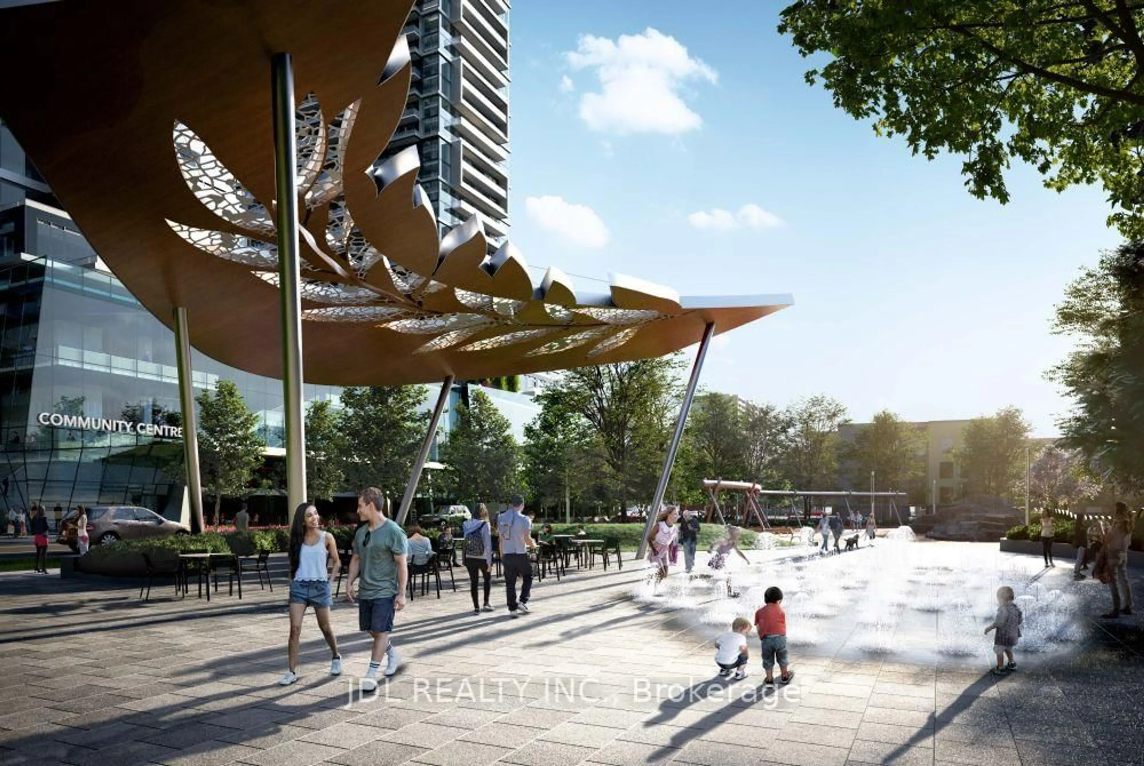 Patio, street for 8 Olympic Garden Dr #1909, Toronto Ontario M2M 0B9