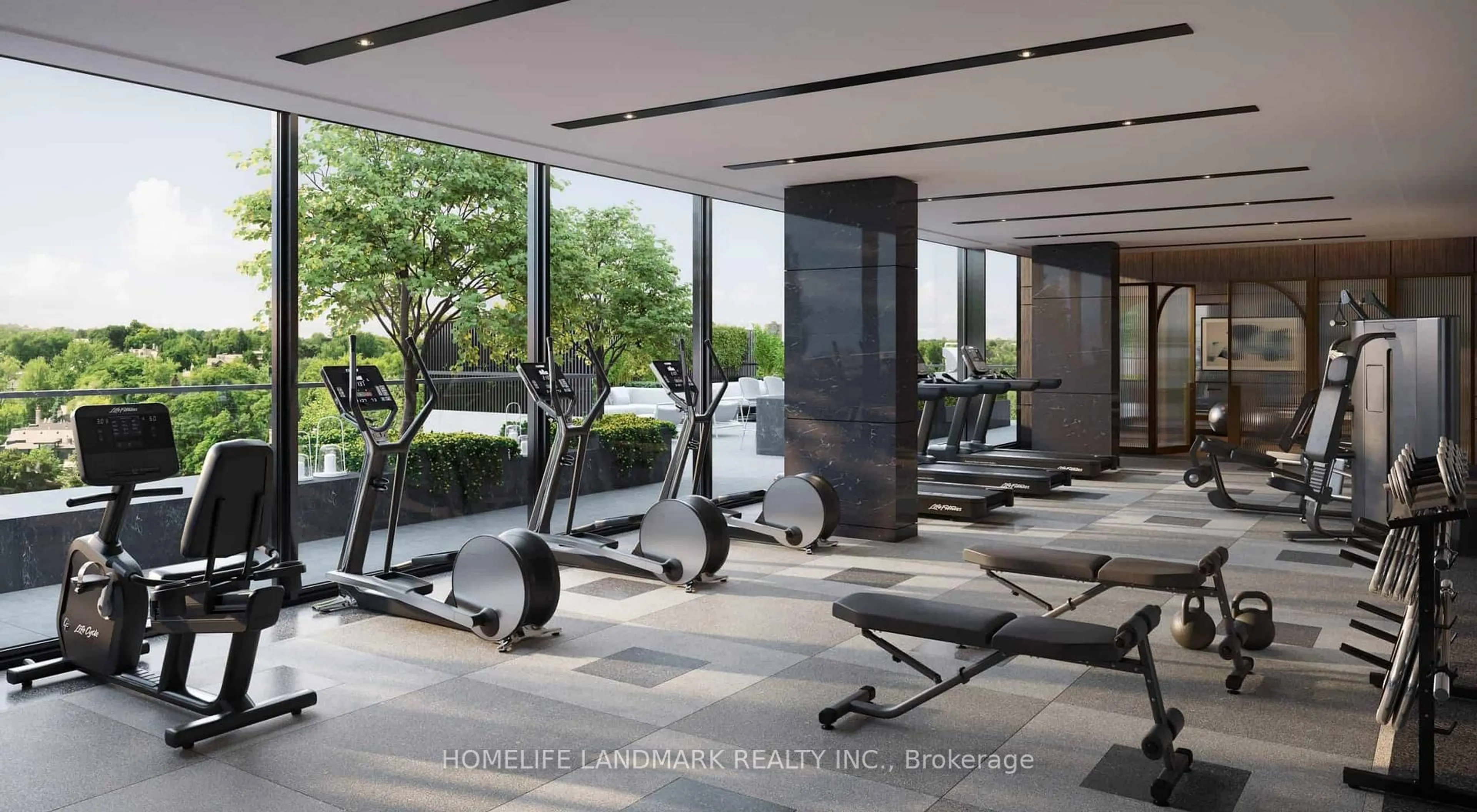 Gym or fitness room for 16 Greenbriar Rd #TH01, Toronto Ontario M2K 0H6