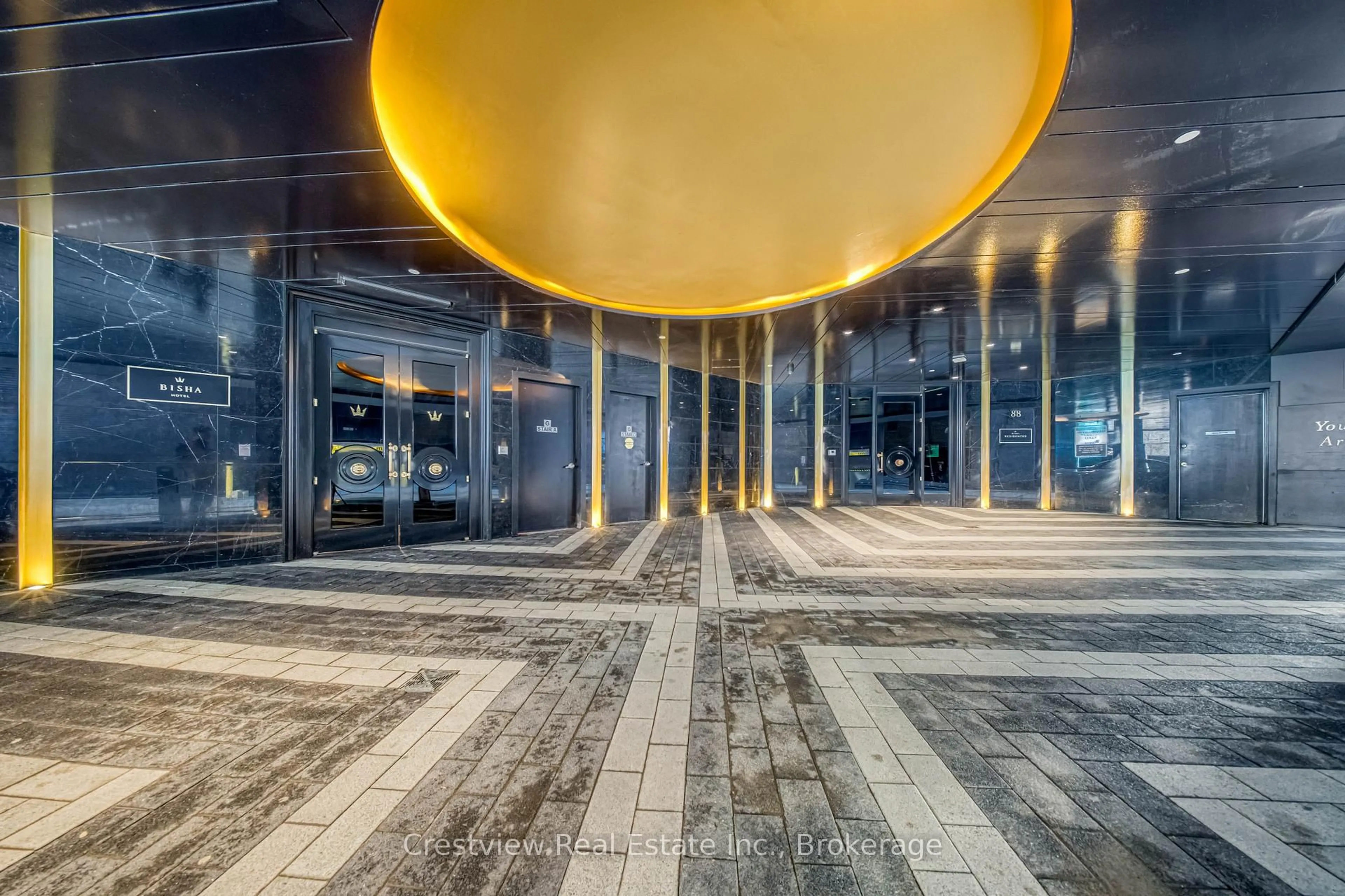 Lobby for 88 Blue Jays Way #2705, Toronto Ontario M5V 0L7