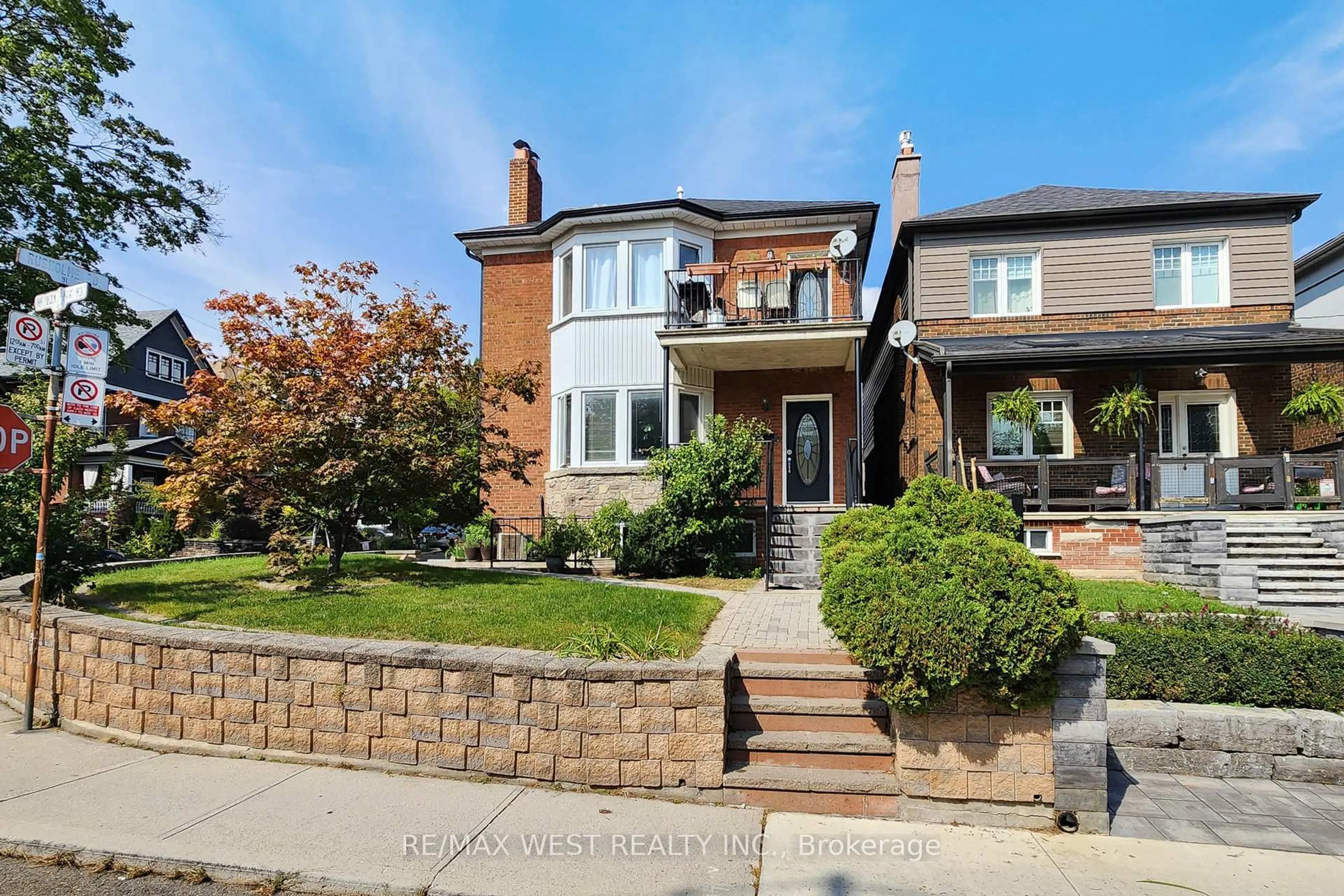 Home with brick exterior material, street for 52 Heydon Park Rd, Toronto Ontario M6J 2C8