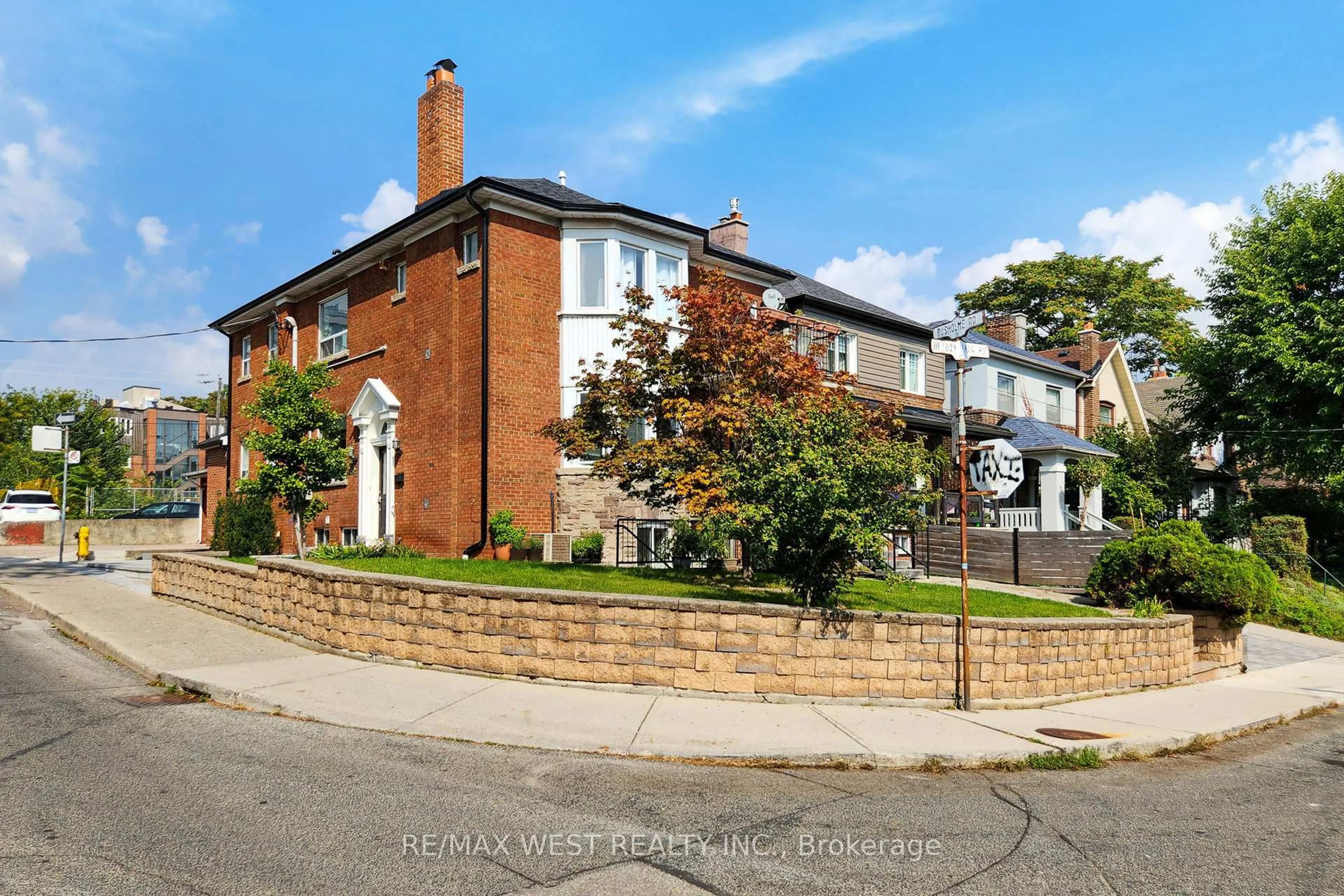 Home with brick exterior material, street for 52 Heydon Park Rd, Toronto Ontario M6J 2C8