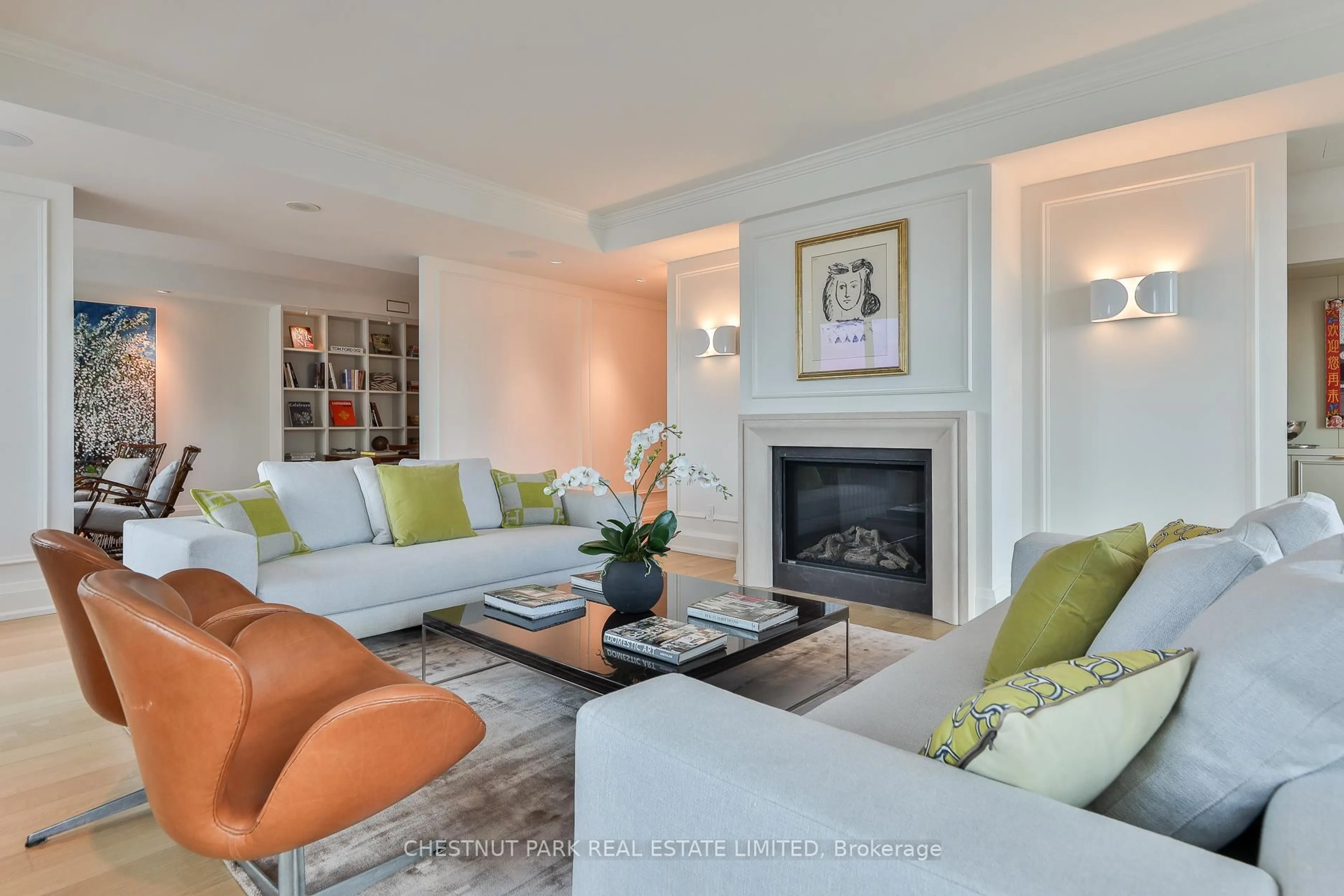 Living room with furniture, unknown for 25 Scrivener Sq #909, Toronto Ontario M4W 3Y6