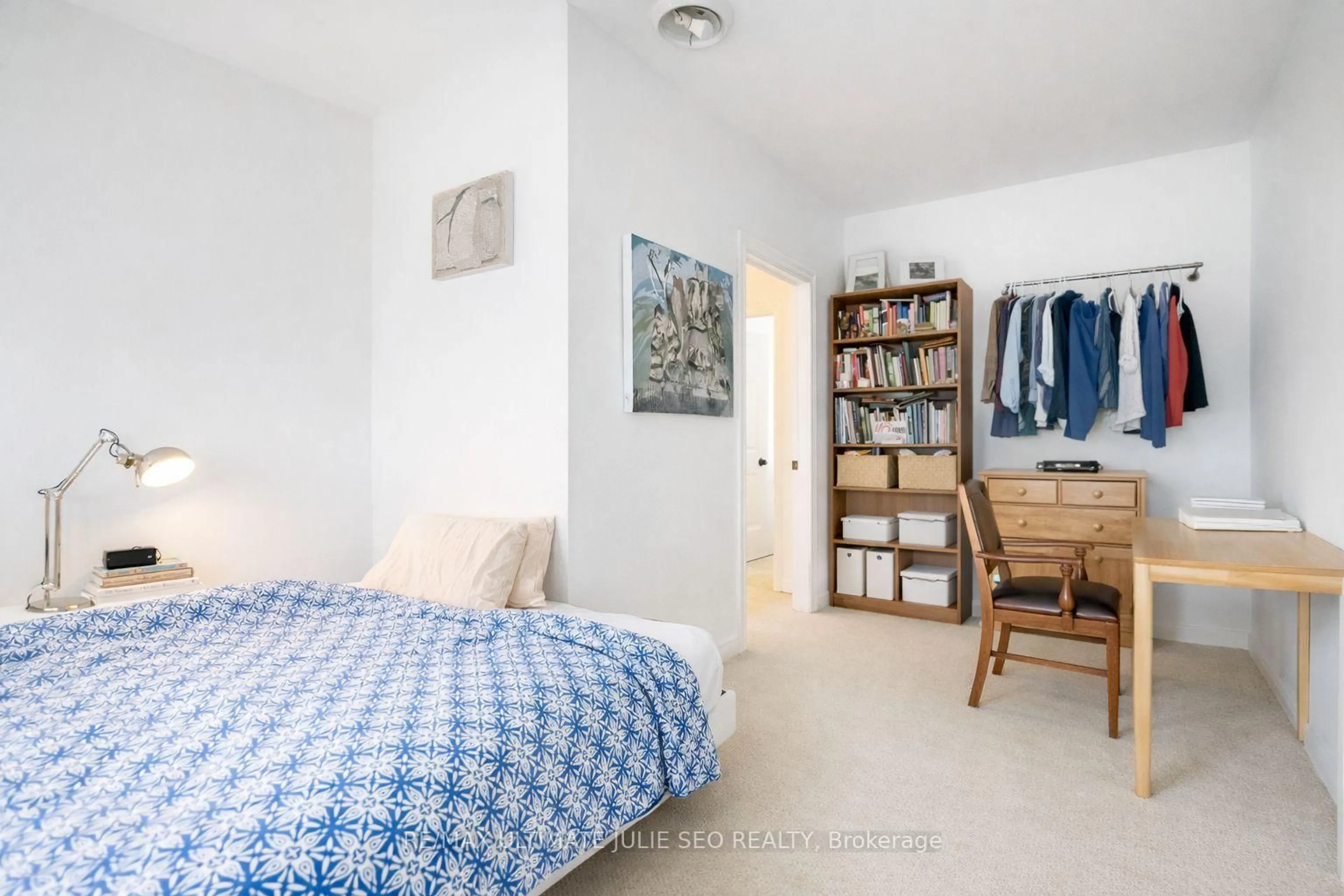 Bedroom with bed, unknown for 1206 Ossington Ave, Toronto Ontario M6G 3W1