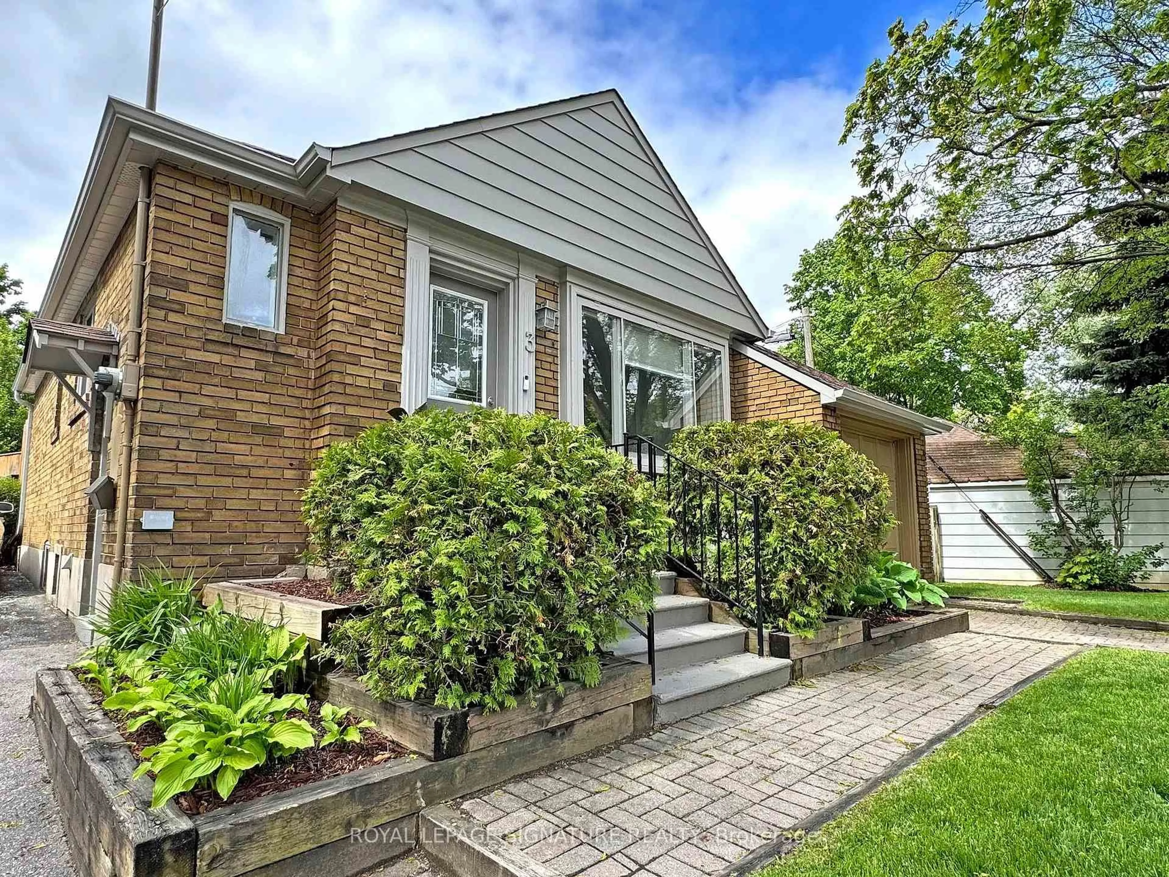 Home with brick exterior material, street for 3 Kenrae Rd, Toronto Ontario M4G 1X9