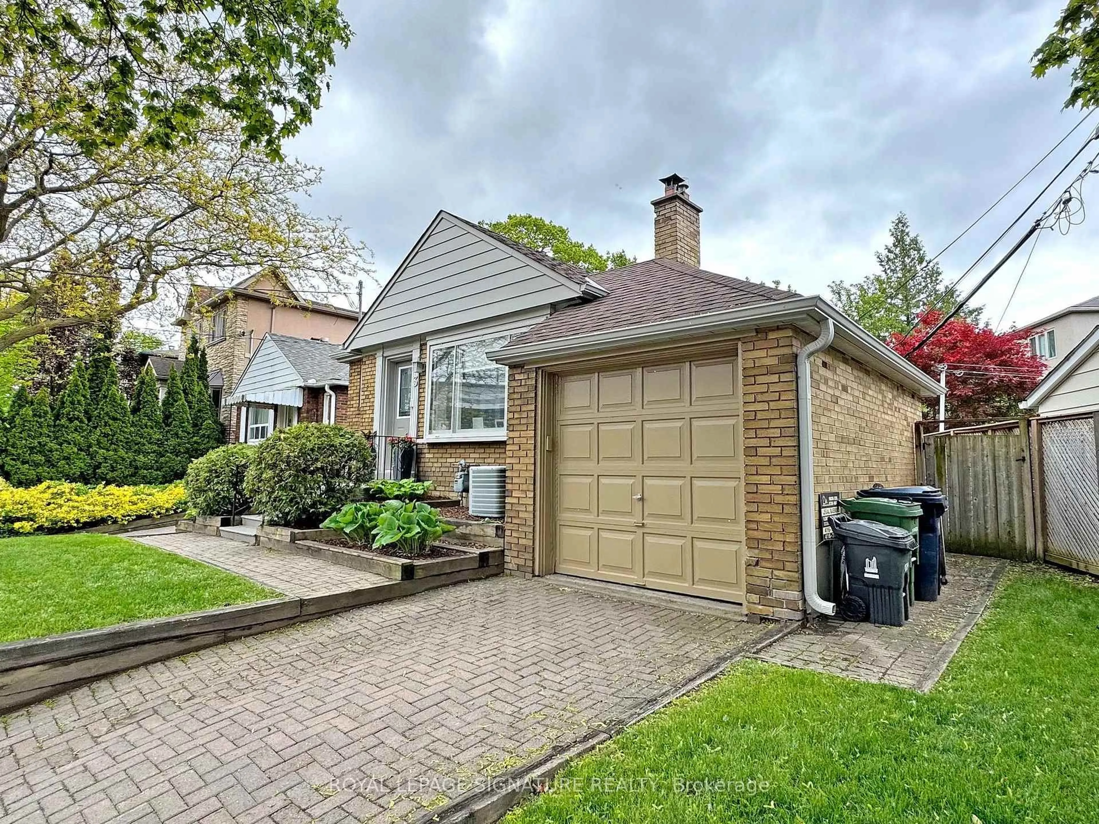 Home with brick exterior material, street for 3 Kenrae Rd, Toronto Ontario M4G 1X9