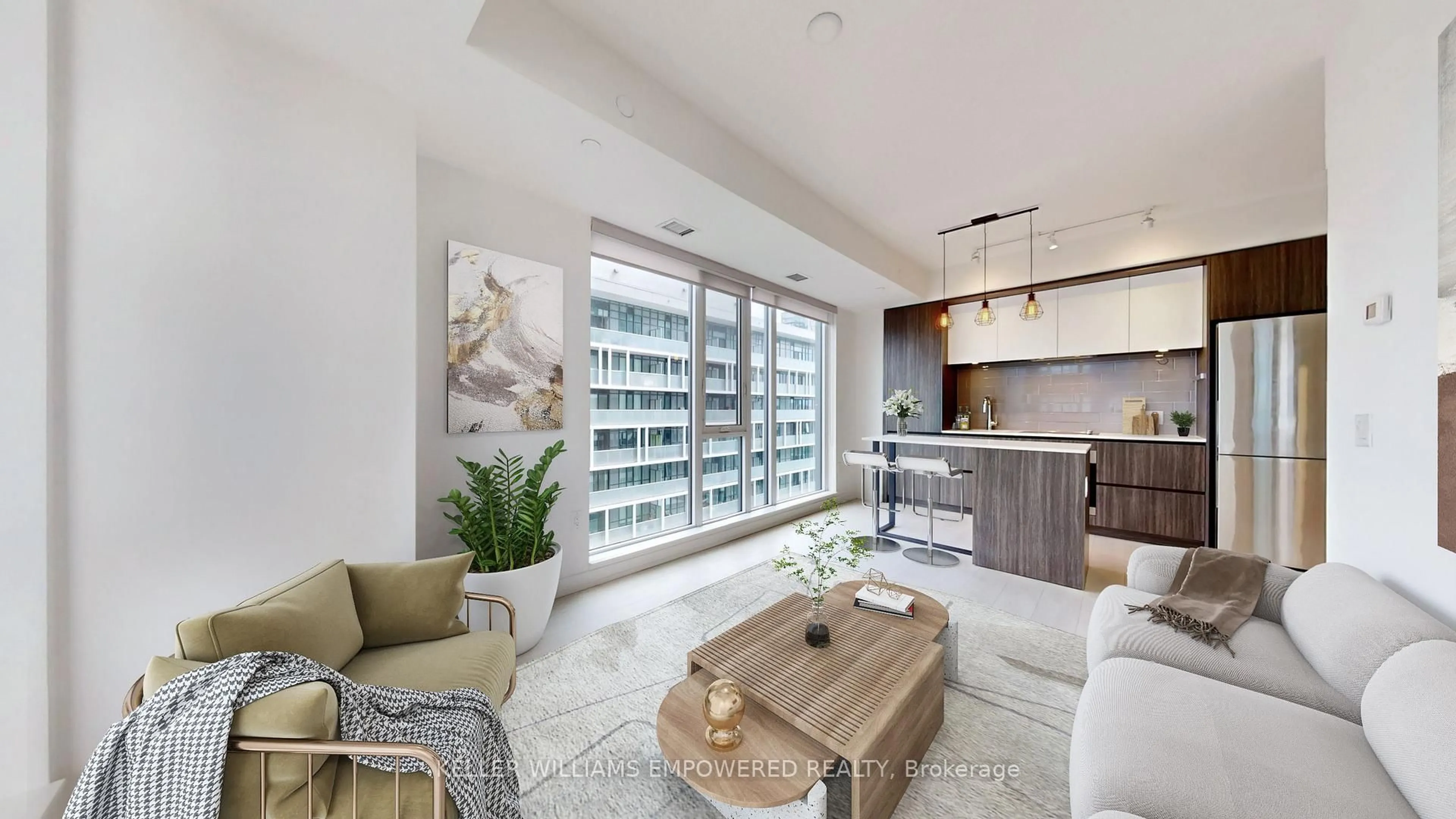 Living room with furniture, unknown for 225 Sumach St #911, Toronto Ontario M5A 0P8