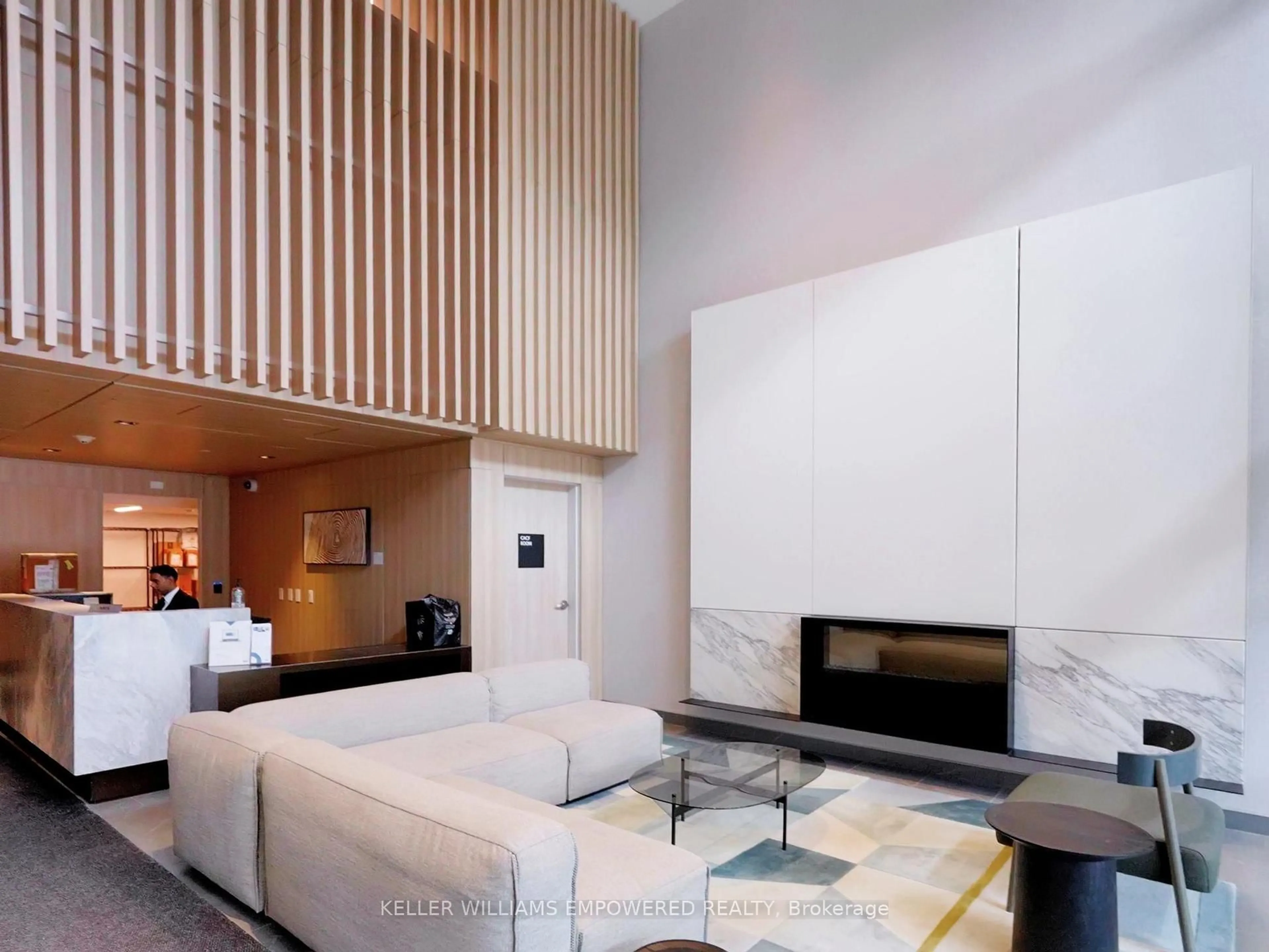 Living room with furniture, unknown for 225 Sumach St #911, Toronto Ontario M5A 0P8