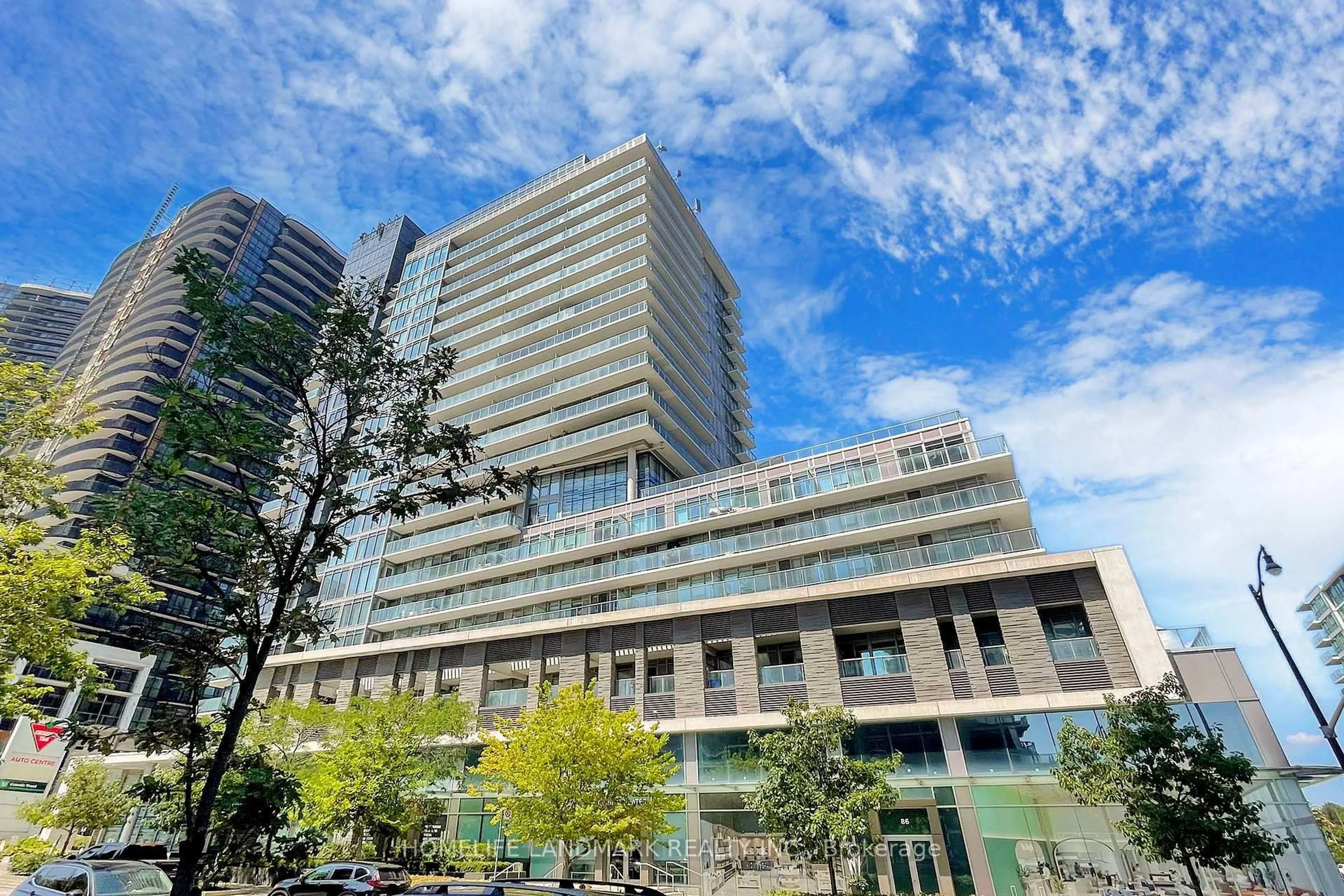 Patio, building for 72 Esther Shiner Blvd #1509, Toronto Ontario M2K 0C4