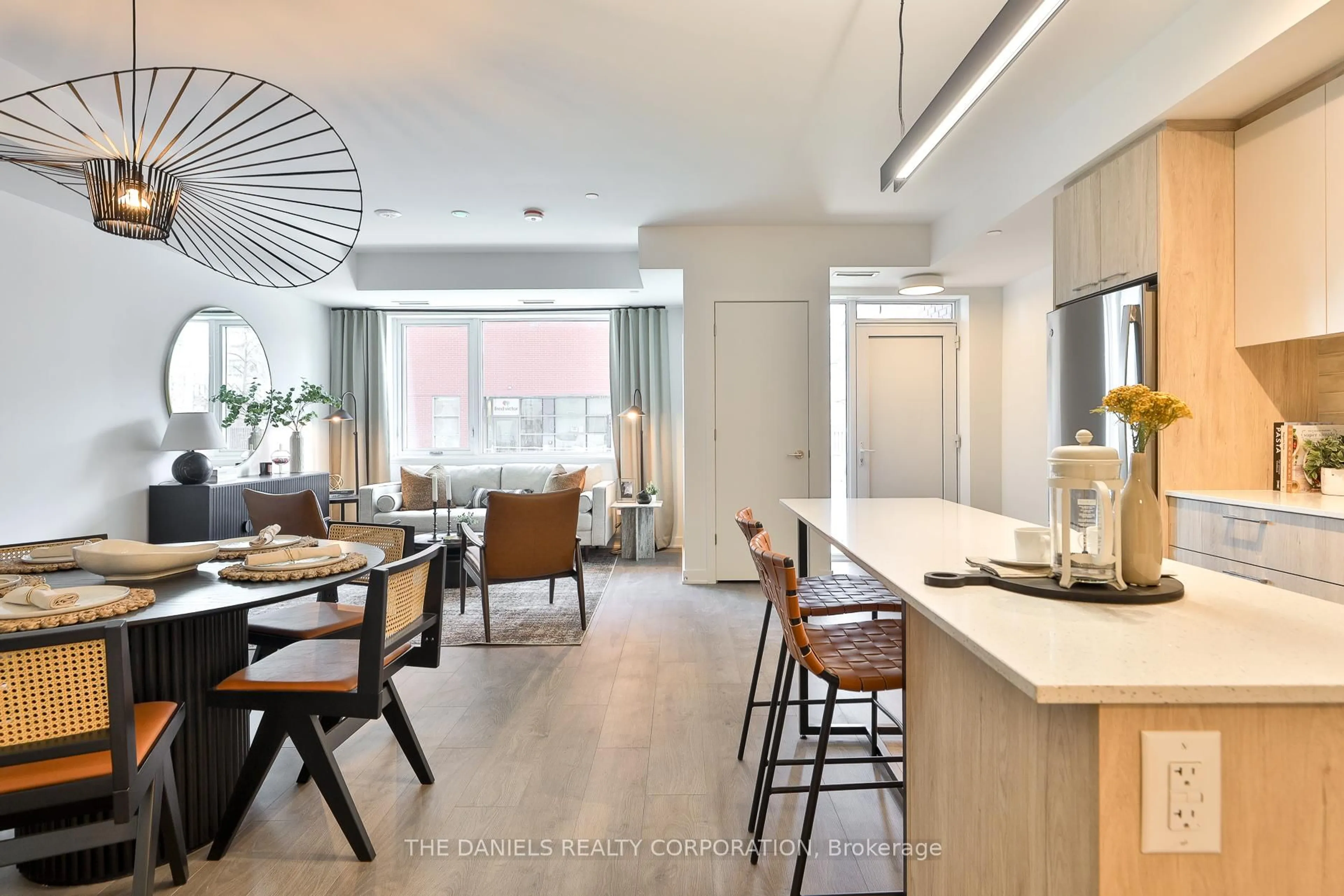 Open concept kitchen, unknown for 10 Oak St #106, Toronto Ontario M5A 0Y7