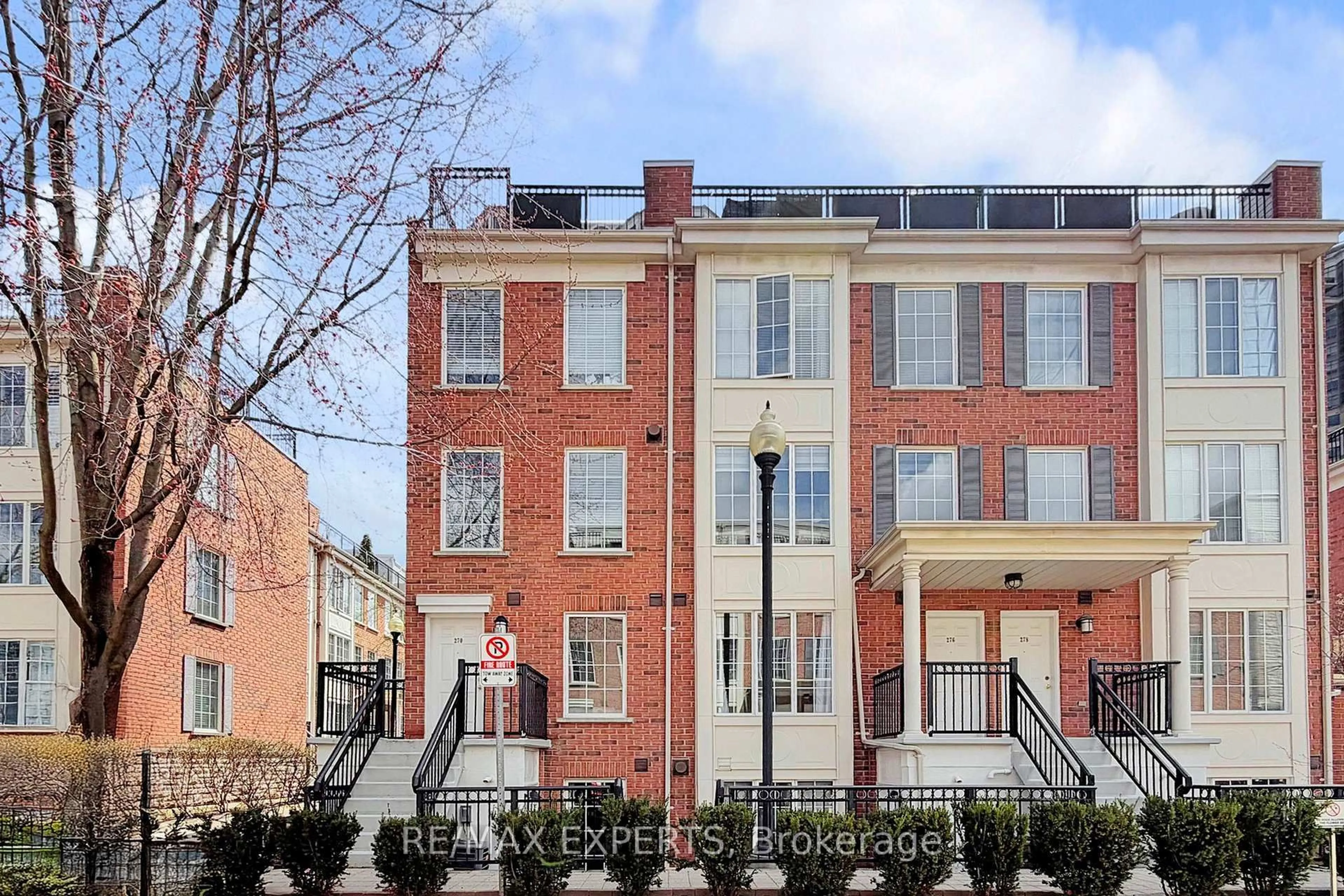 Home with brick exterior material, street for 3 Everson Dr #272, Toronto Ontario M2N 7C2