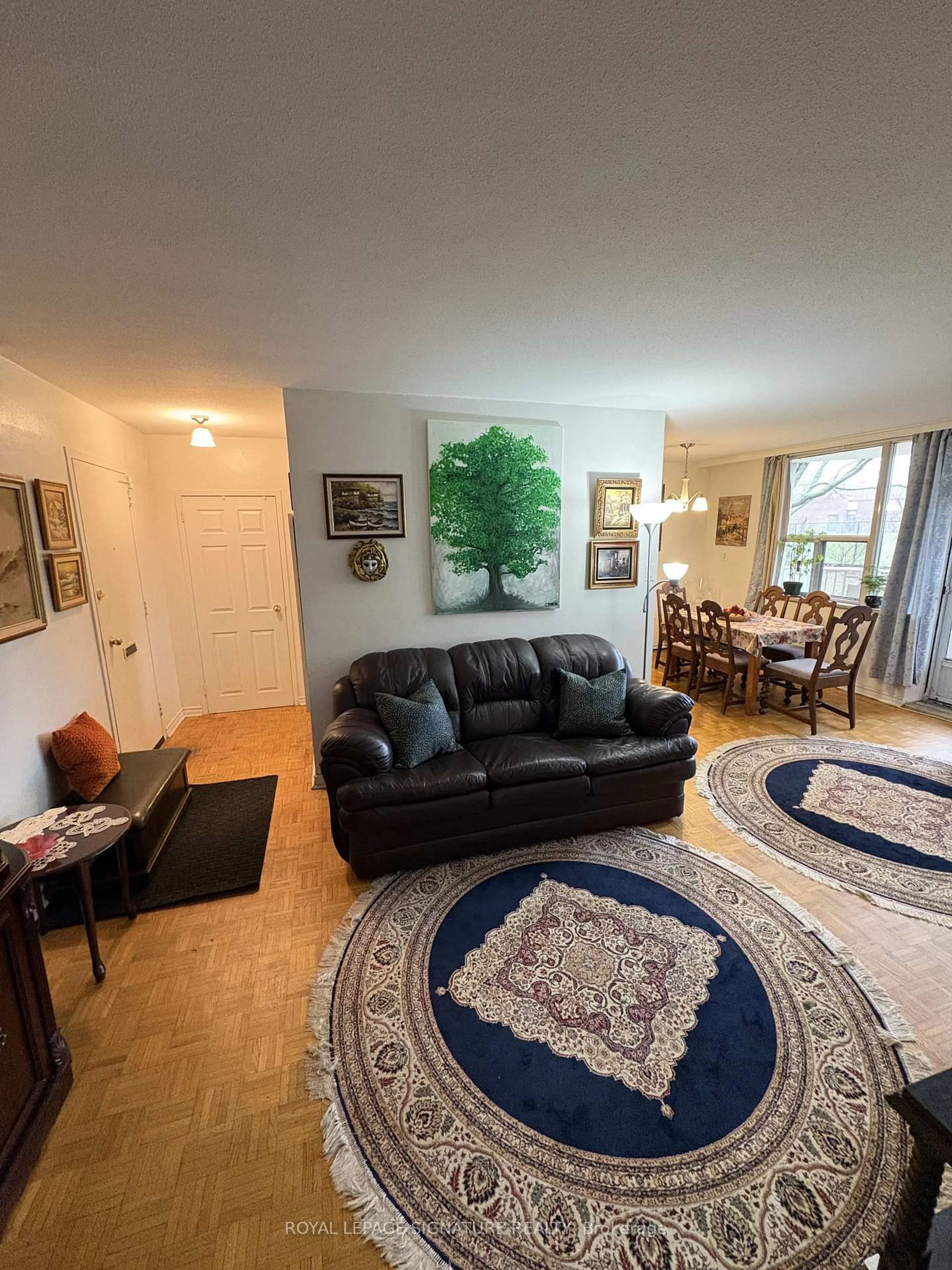 Living room with furniture, unknown for 70 Old Sheppard Ave #112, Toronto Ontario M2J 3L6