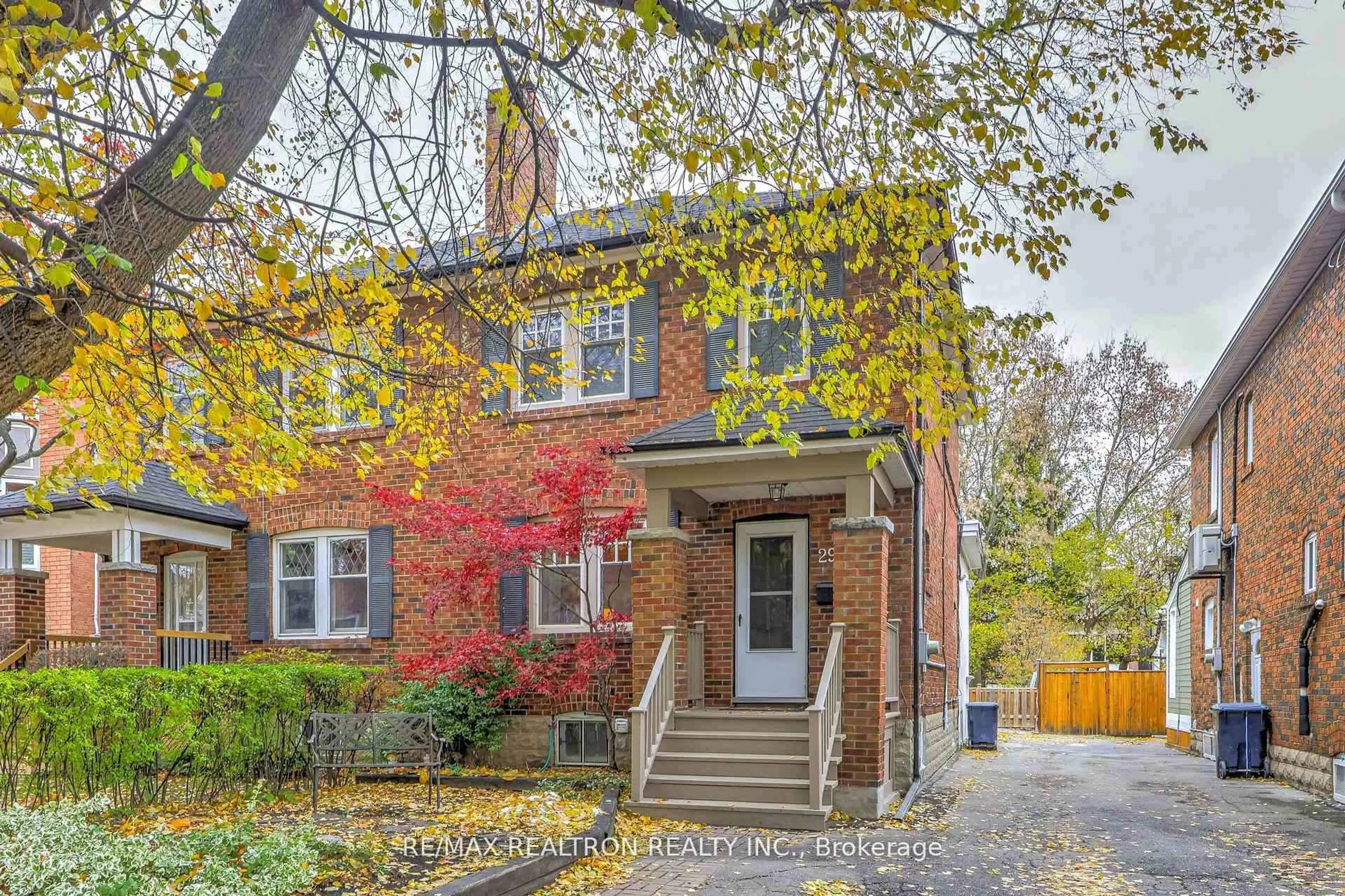 Home with brick exterior material, street for 294 St Germain Ave, Toronto Ontario M5M 1W3