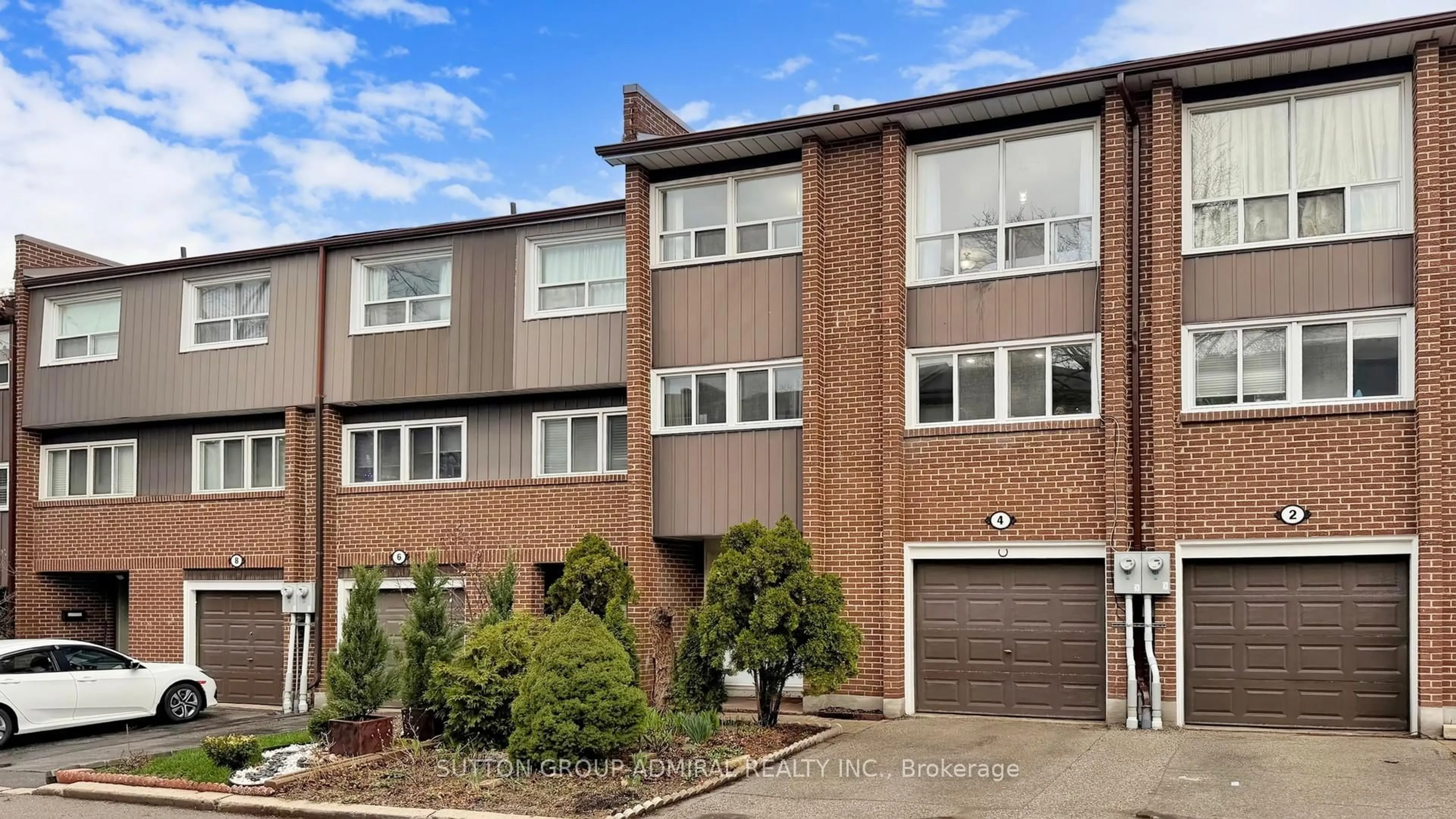 Home with brick exterior material, street for 4 Dove Hawk Way, Toronto Ontario M2R 3M2