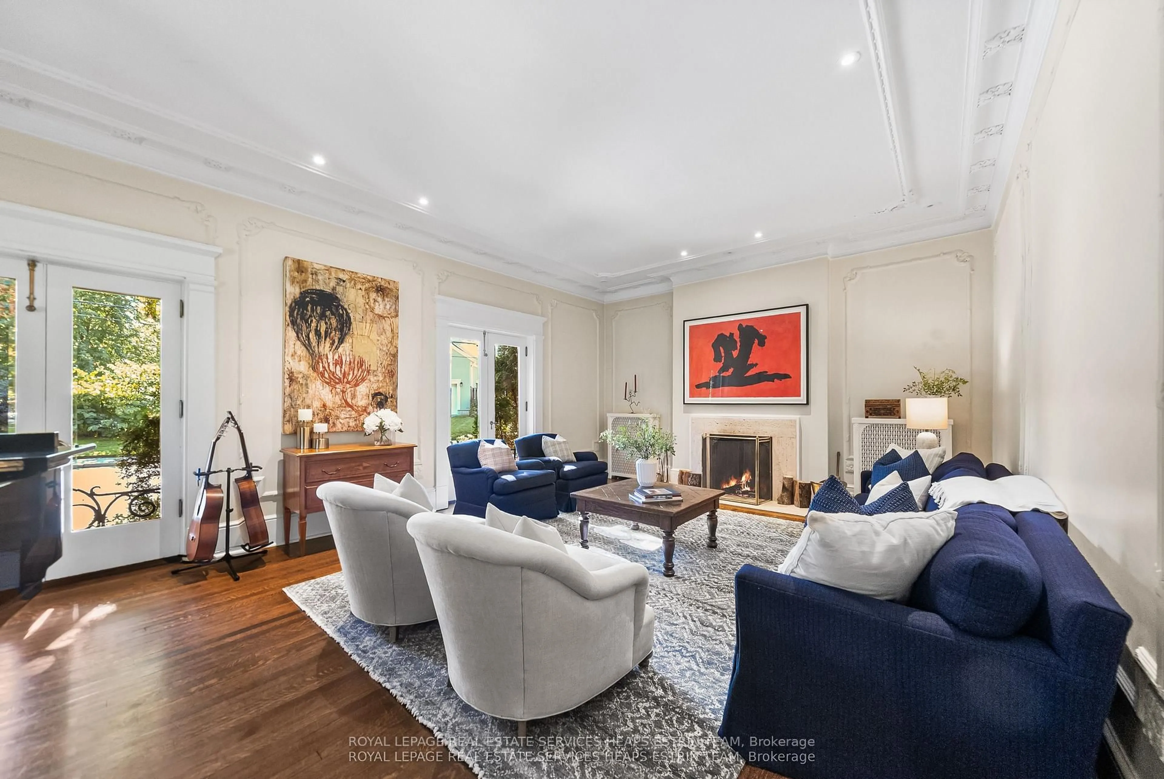 Living room with furniture, unknown for 133, 135 & 139 Hudson Dr, Toronto Ontario M4T 2K4