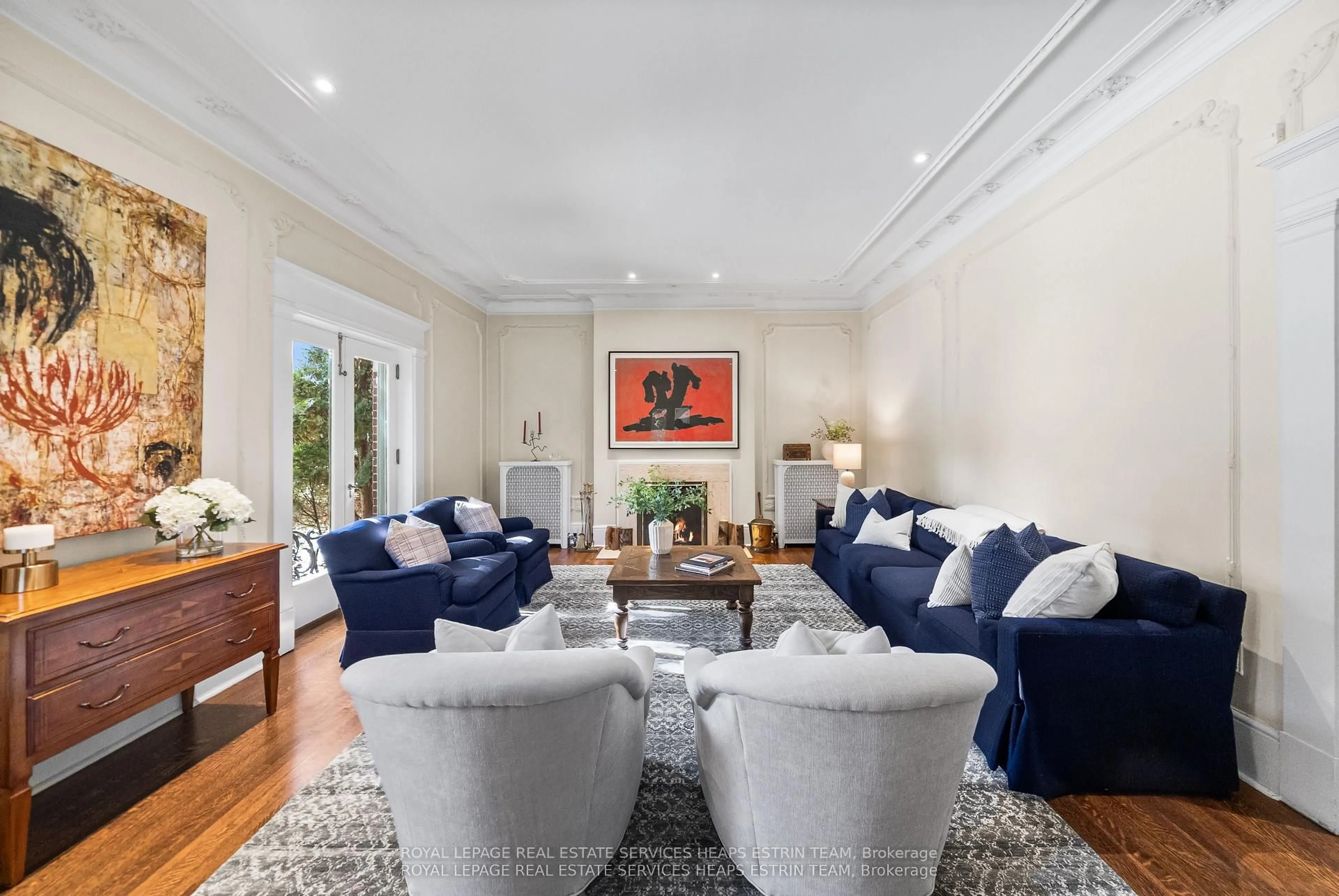 Living room with furniture, unknown for 133, 135 & 139 Hudson Dr, Toronto Ontario M4T 2K4