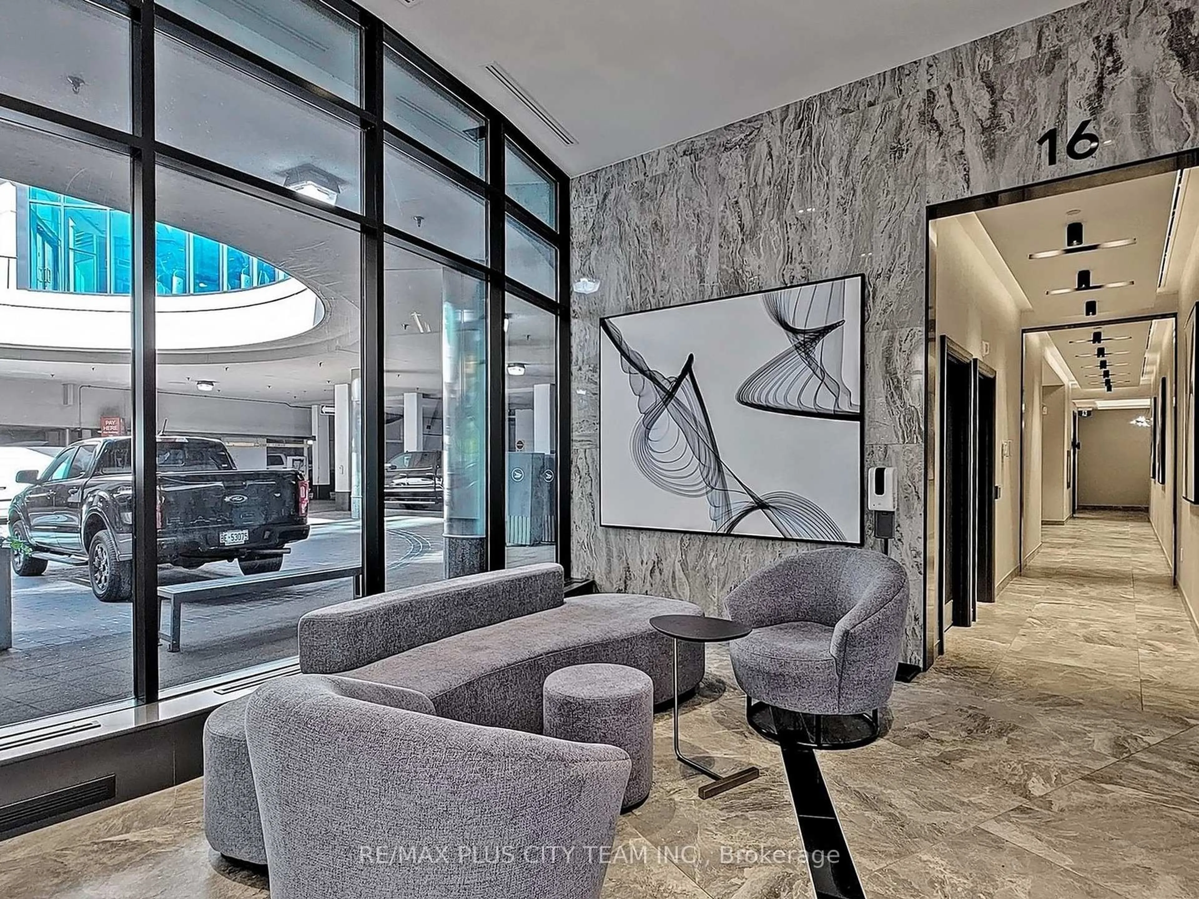 Lobby for 16 Yonge St #502, Toronto Ontario M5E 2A1