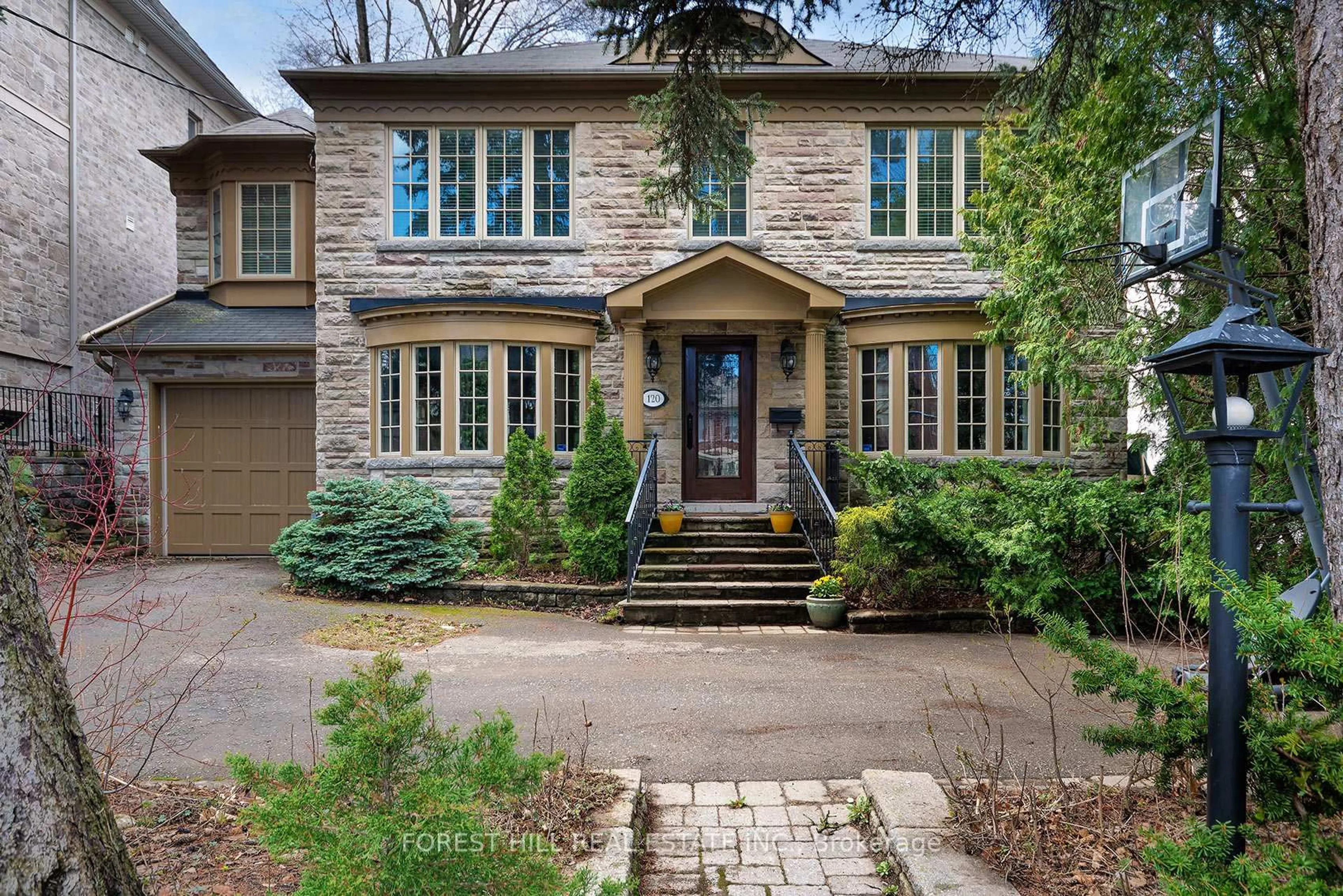 Home with brick exterior material, street for 120 Glenayr Rd, Toronto Ontario M5P 3C2