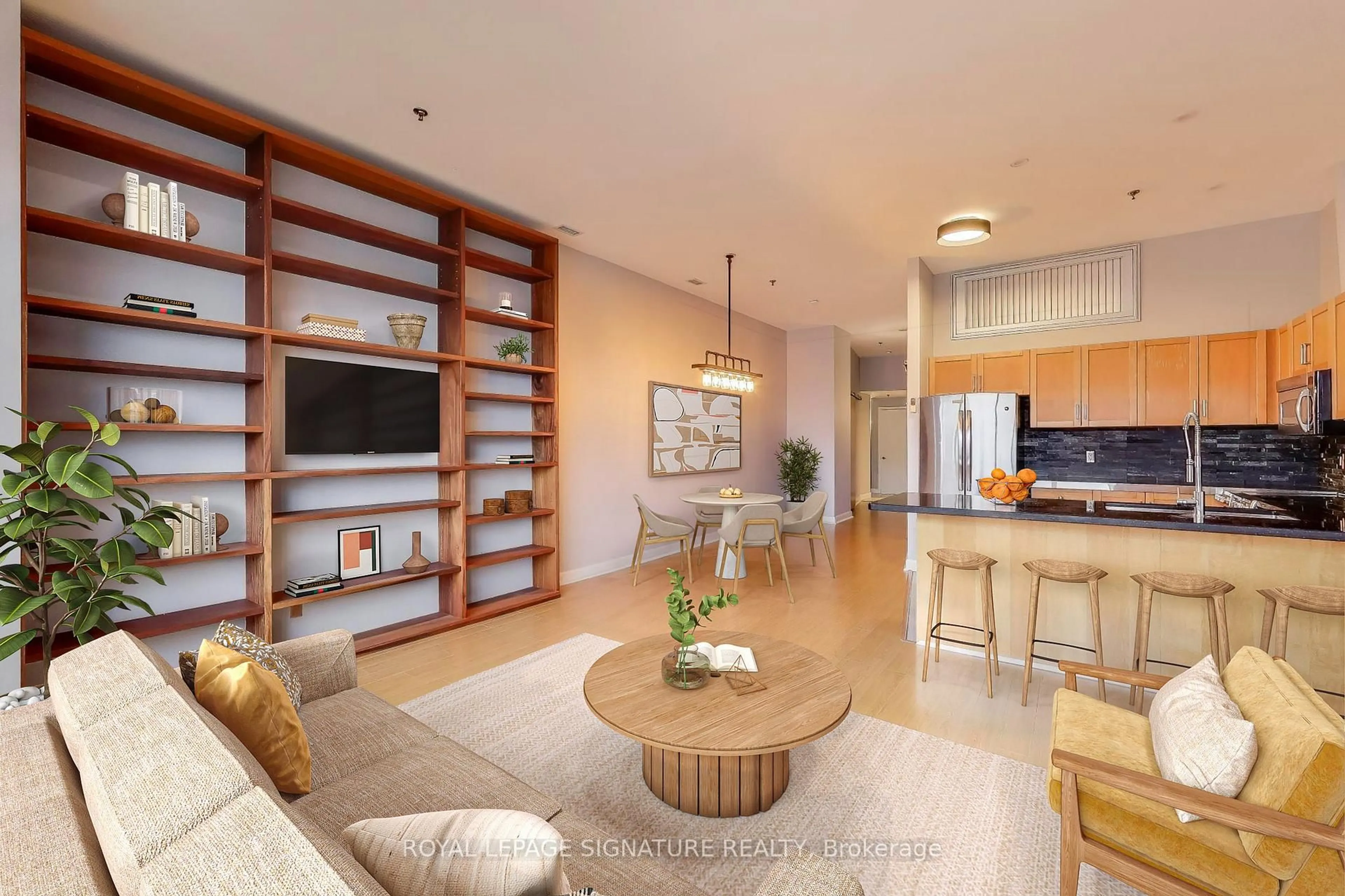 Living room with furniture, unknown for 700 King St #801, Toronto Ontario M5V 2Y6