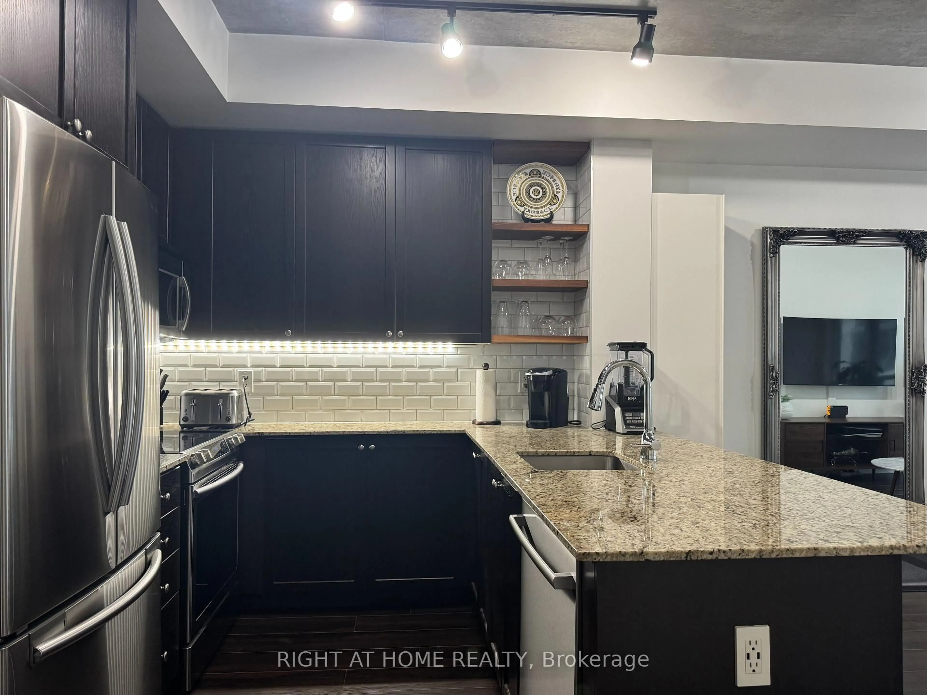 Open concept kitchen, unknown for 560 Front Street West St #708, Toronto Ontario M5V 1C1