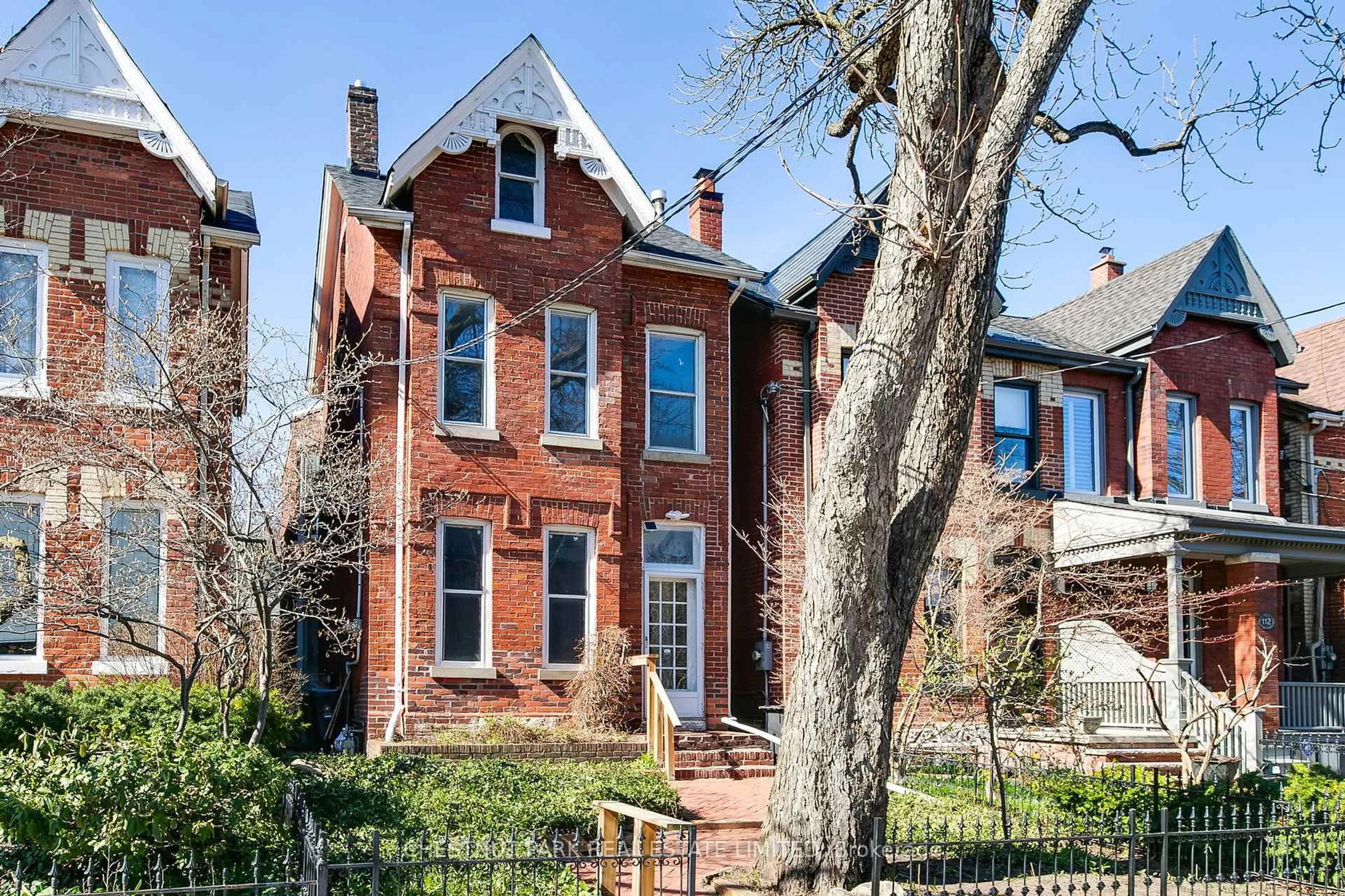 Home with brick exterior material, street for 108 Amelia St, Toronto Ontario M4X 1E4