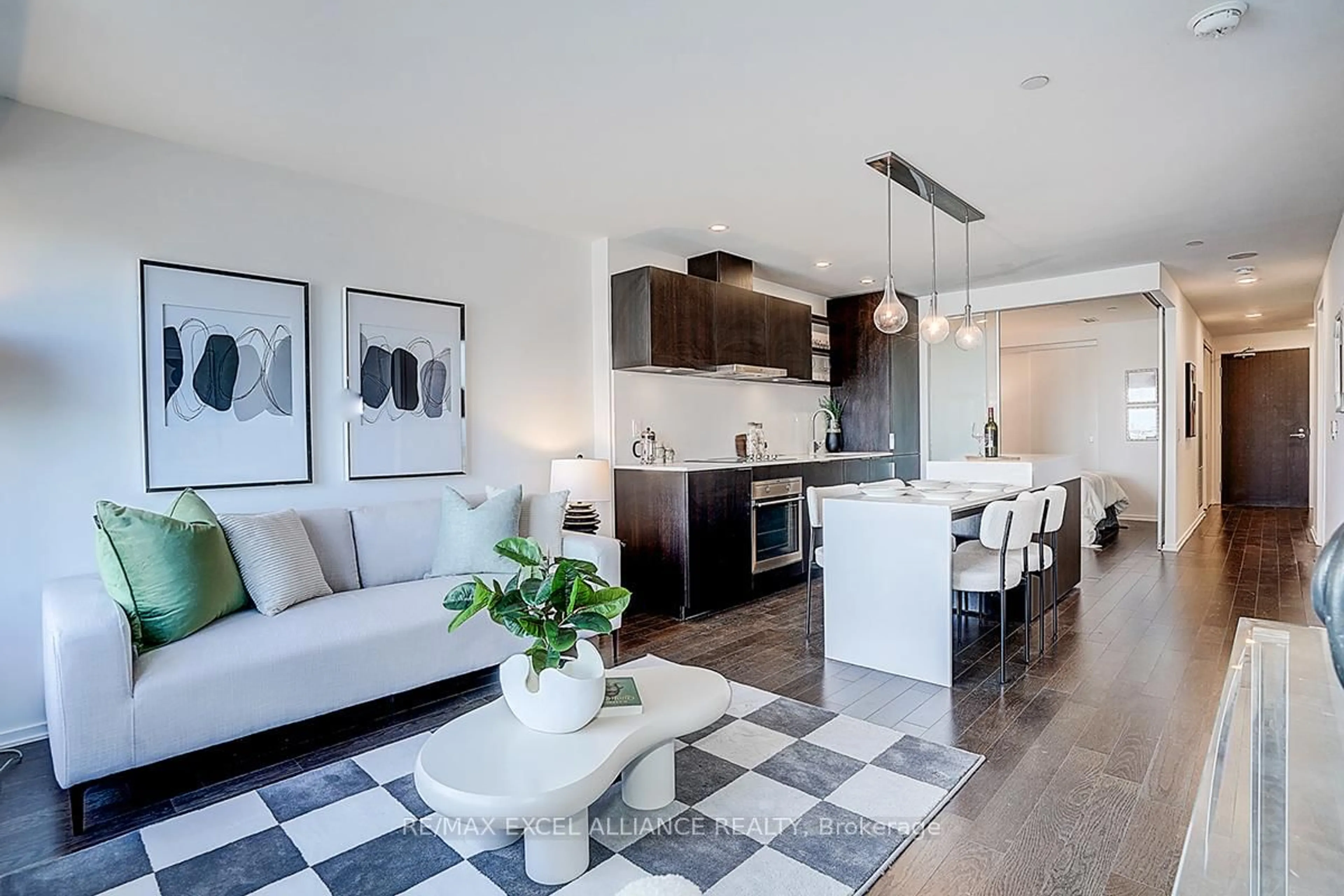 Open concept kitchen, unknown for 12 Bonnycastle St #1005, Toronto Ontario M5A 0C8