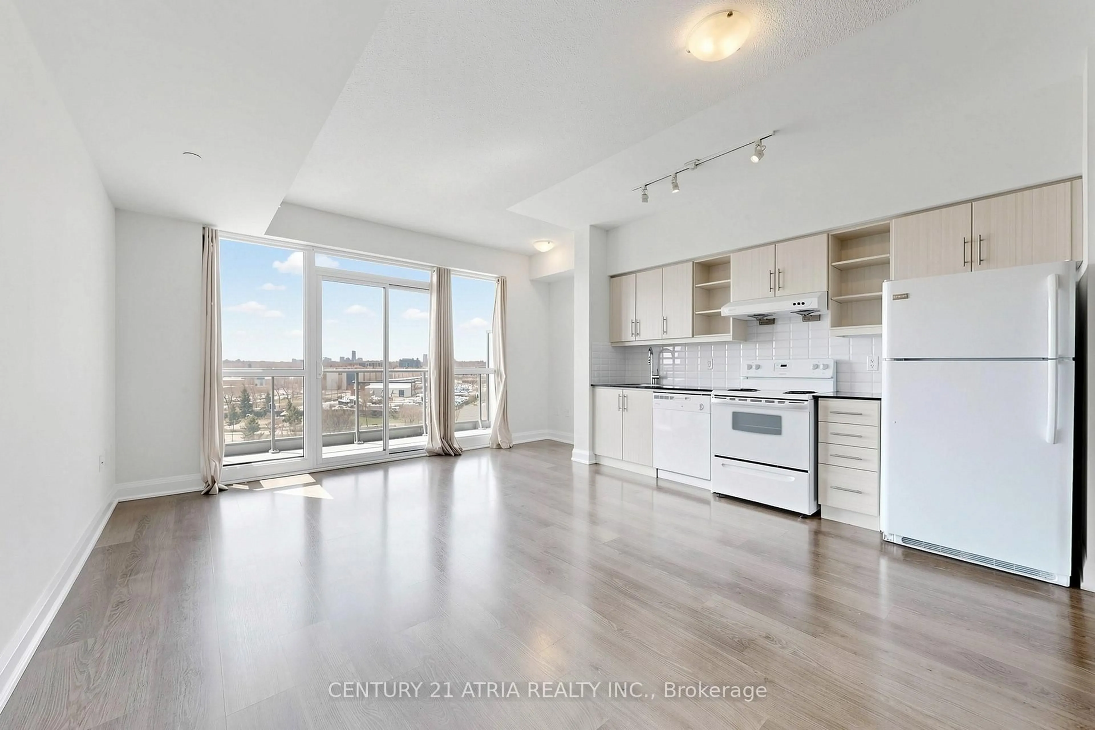 Open concept kitchen, unknown for 160 Vanderhoof Ave #607, Toronto Ontario M4G 0B7