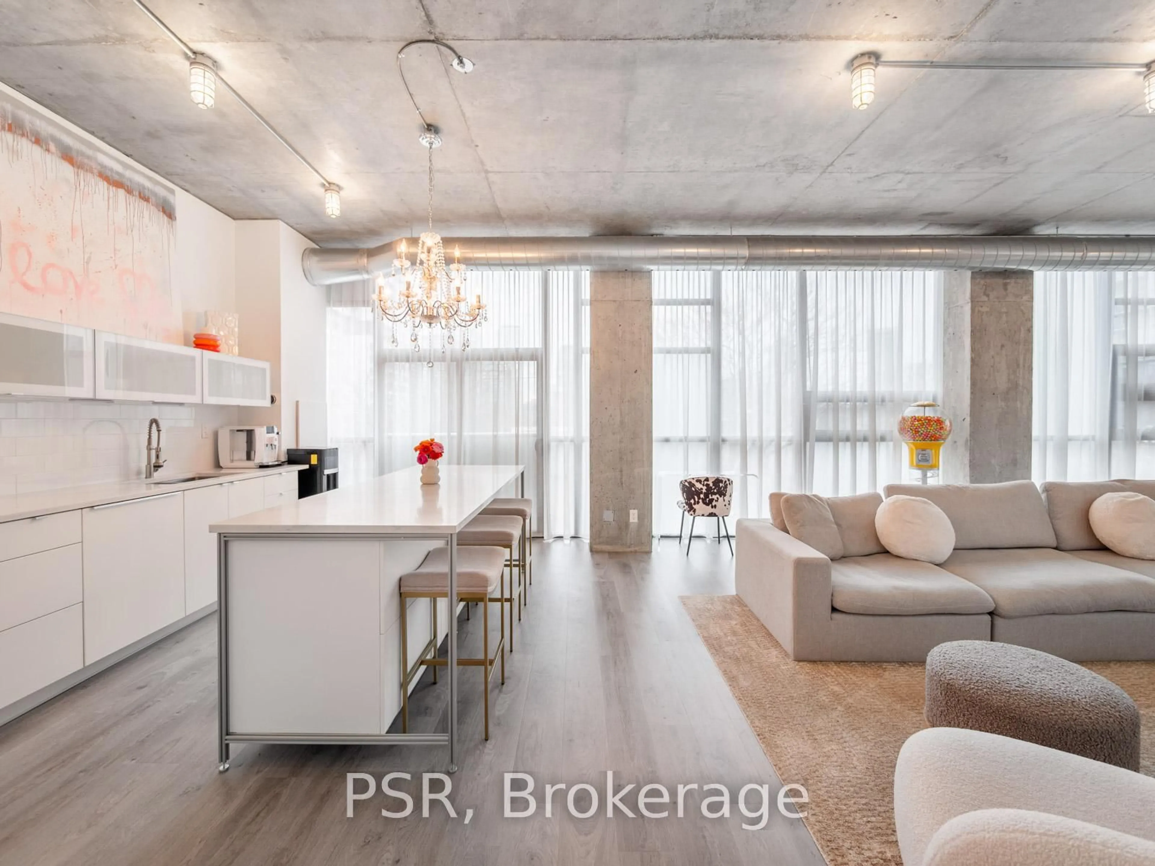 Open concept kitchen, unknown for 60 Bathurst St #313, Toronto Ontario M5V 2P7