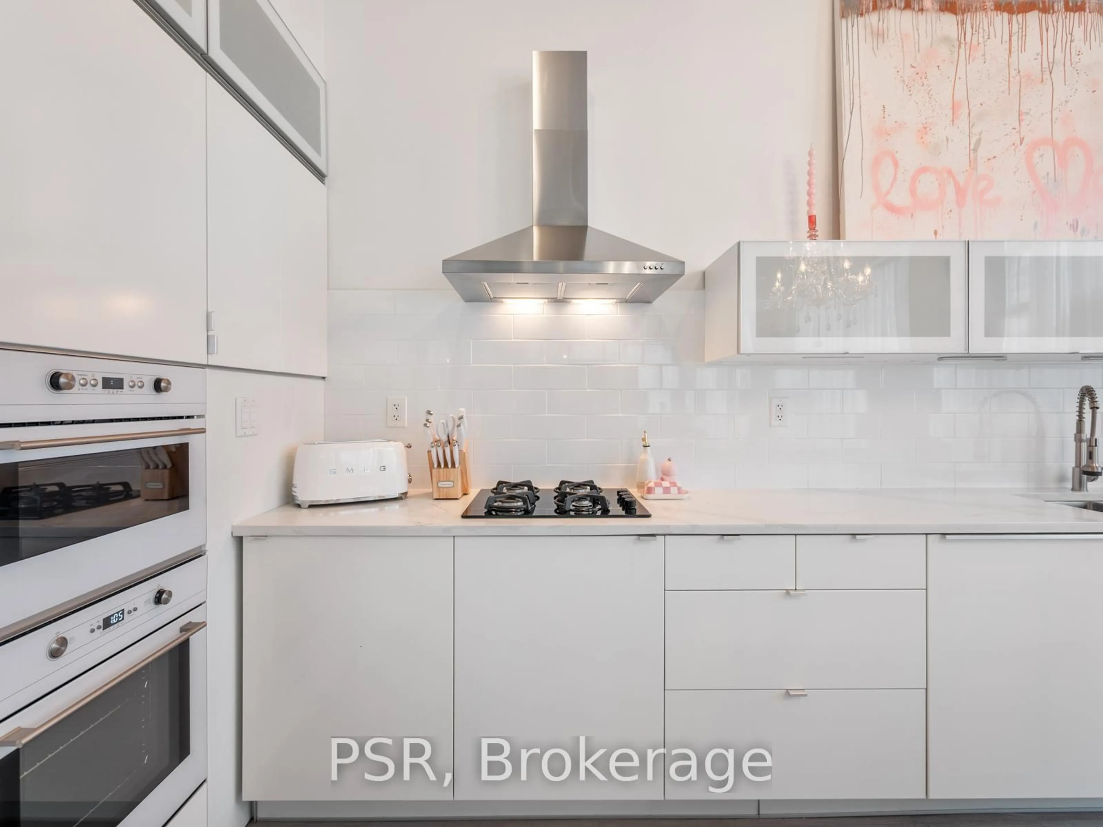 Standard kitchen, ceramic/tile floor for 60 Bathurst St #313, Toronto Ontario M5V 2P7