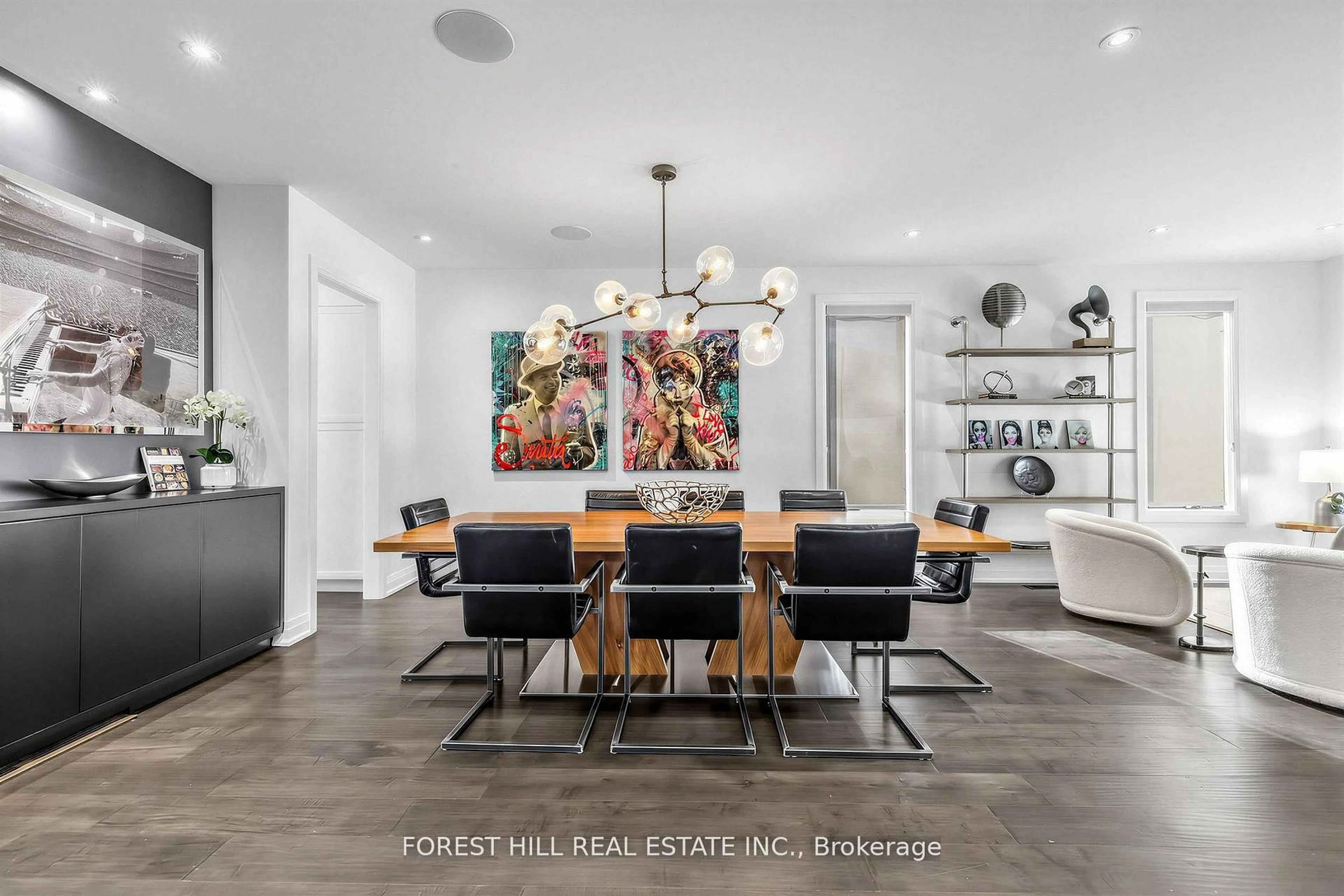 Dining room, ceramic/tile floor for 41 Invermay Ave, Toronto Ontario M3H 1Z1