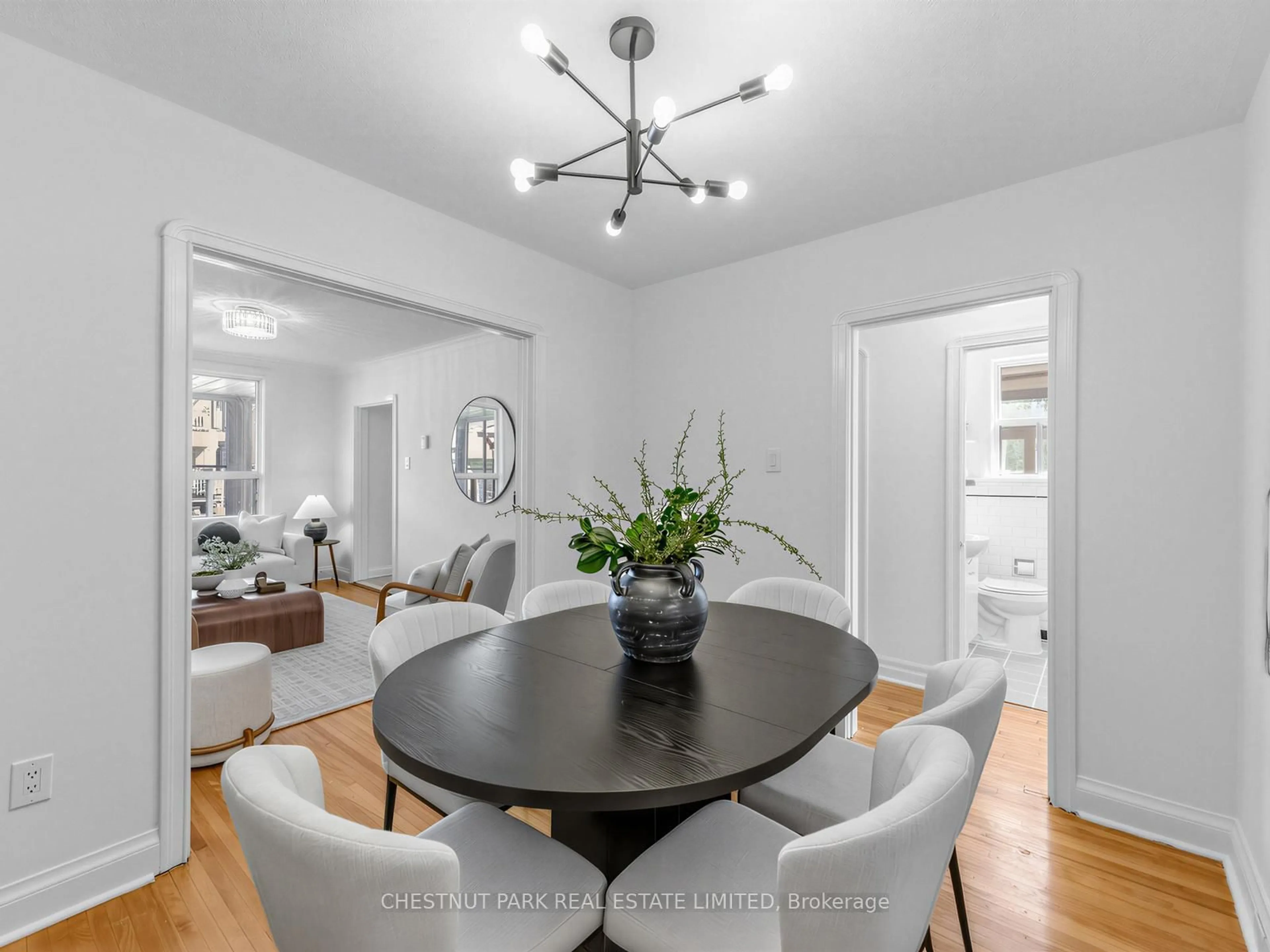 Dining room, unknown for 27 Amherst Ave, Toronto Ontario M6E 1Z2