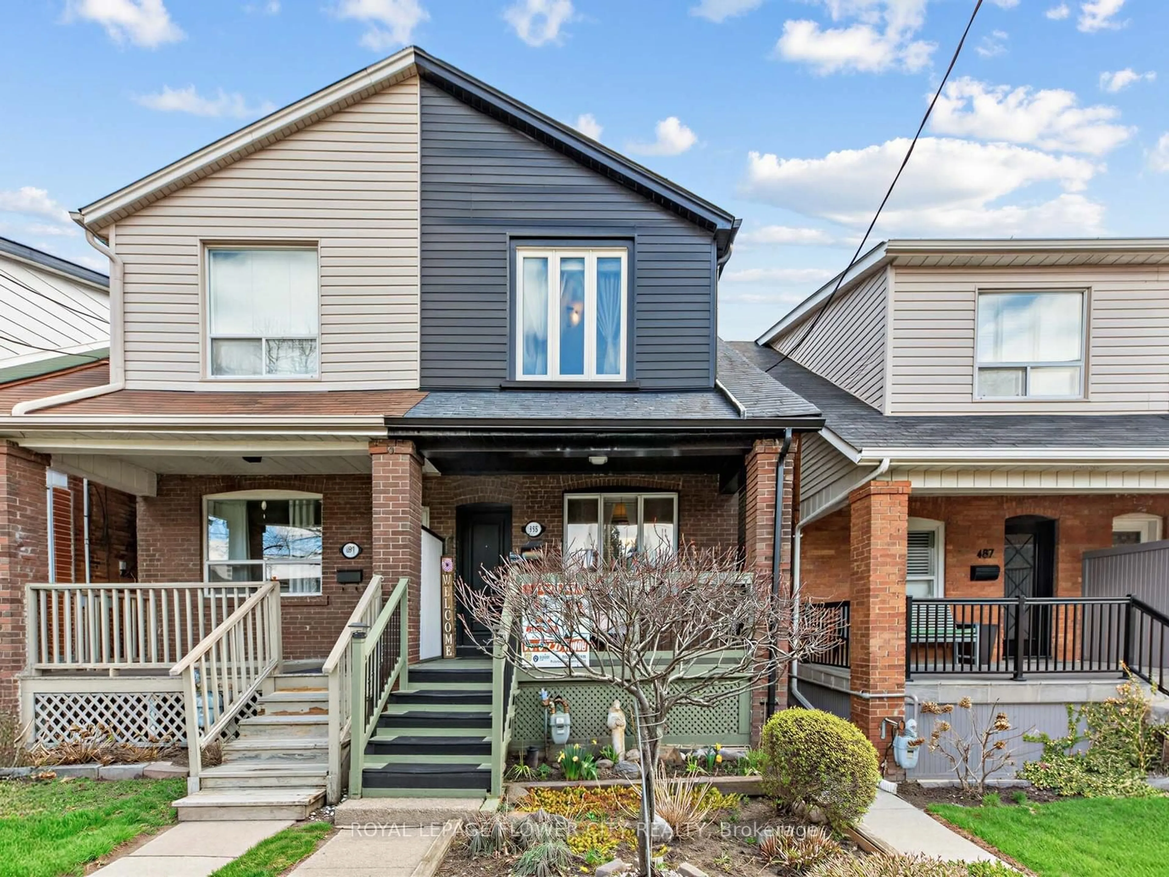 Home with brick exterior material, street for 489 Westmount Ave, Toronto Ontario M6E 3N6