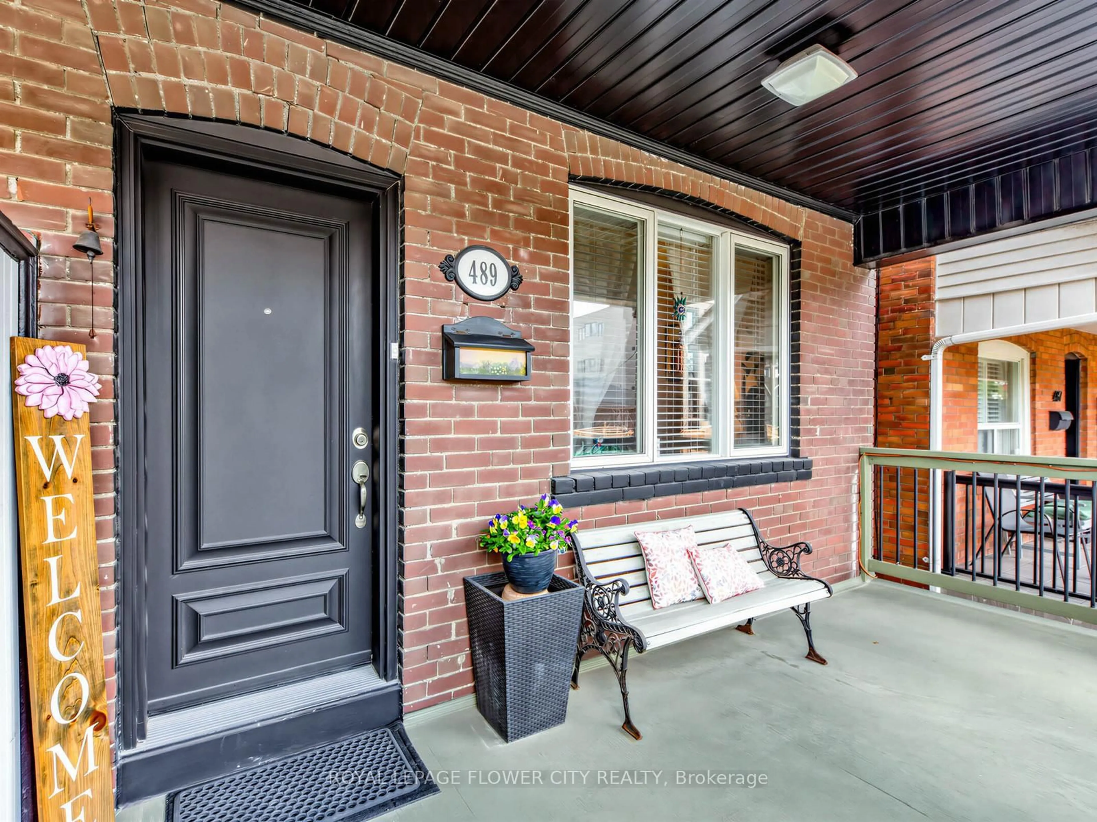 Home with brick exterior material, street for 489 Westmount Ave, Toronto Ontario M6E 3N6