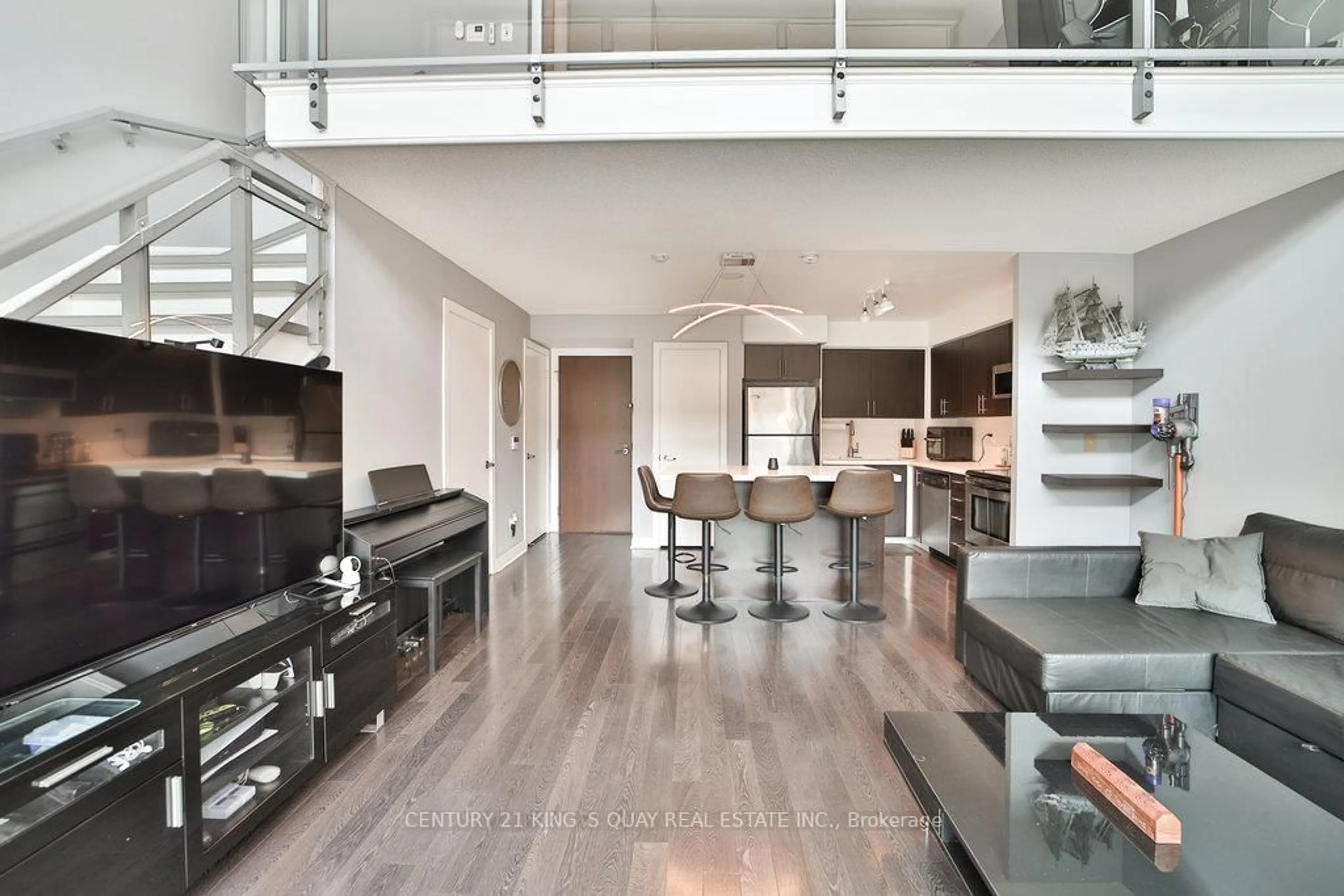 Open concept kitchen, unknown for 80 Western Battery Rd #212, Toronto Ontario M6K 3S1