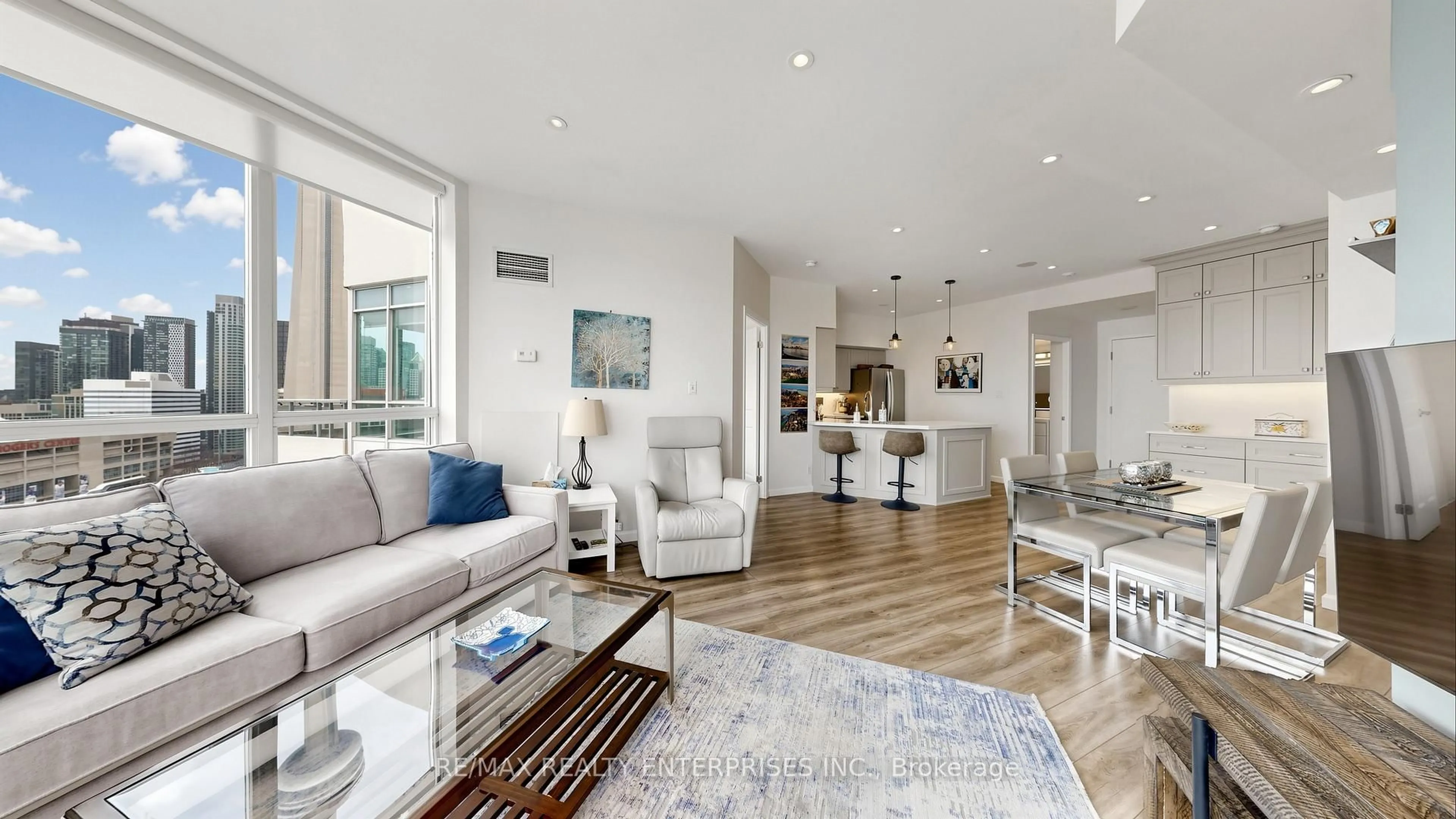 Living room with furniture, unknown for 230 Queens Quay #2816, Toronto Ontario M5J 2Y7