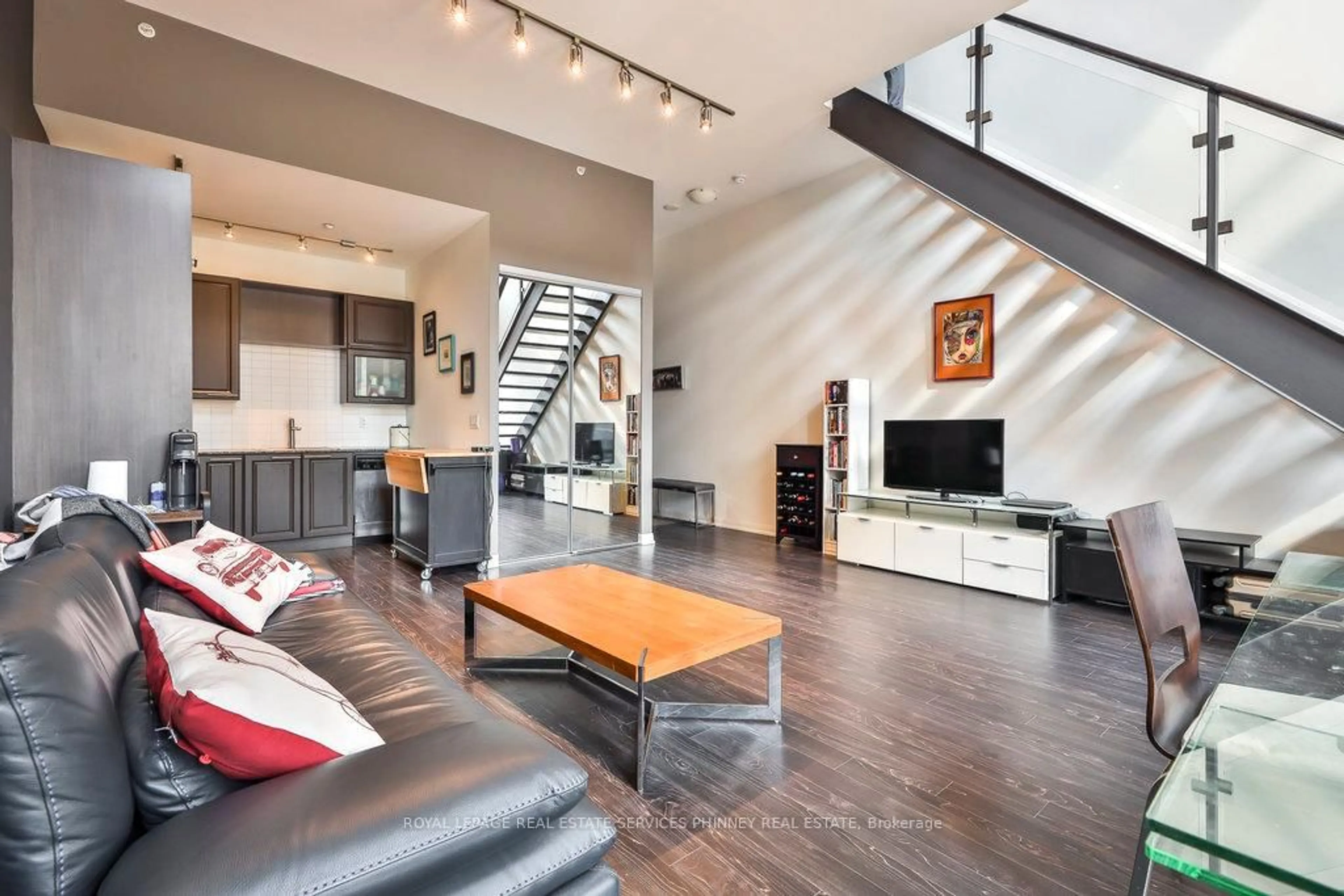 Living room with furniture, unknown for 500 Sherbourne St #215, Toronto Ontario M4X 1L1