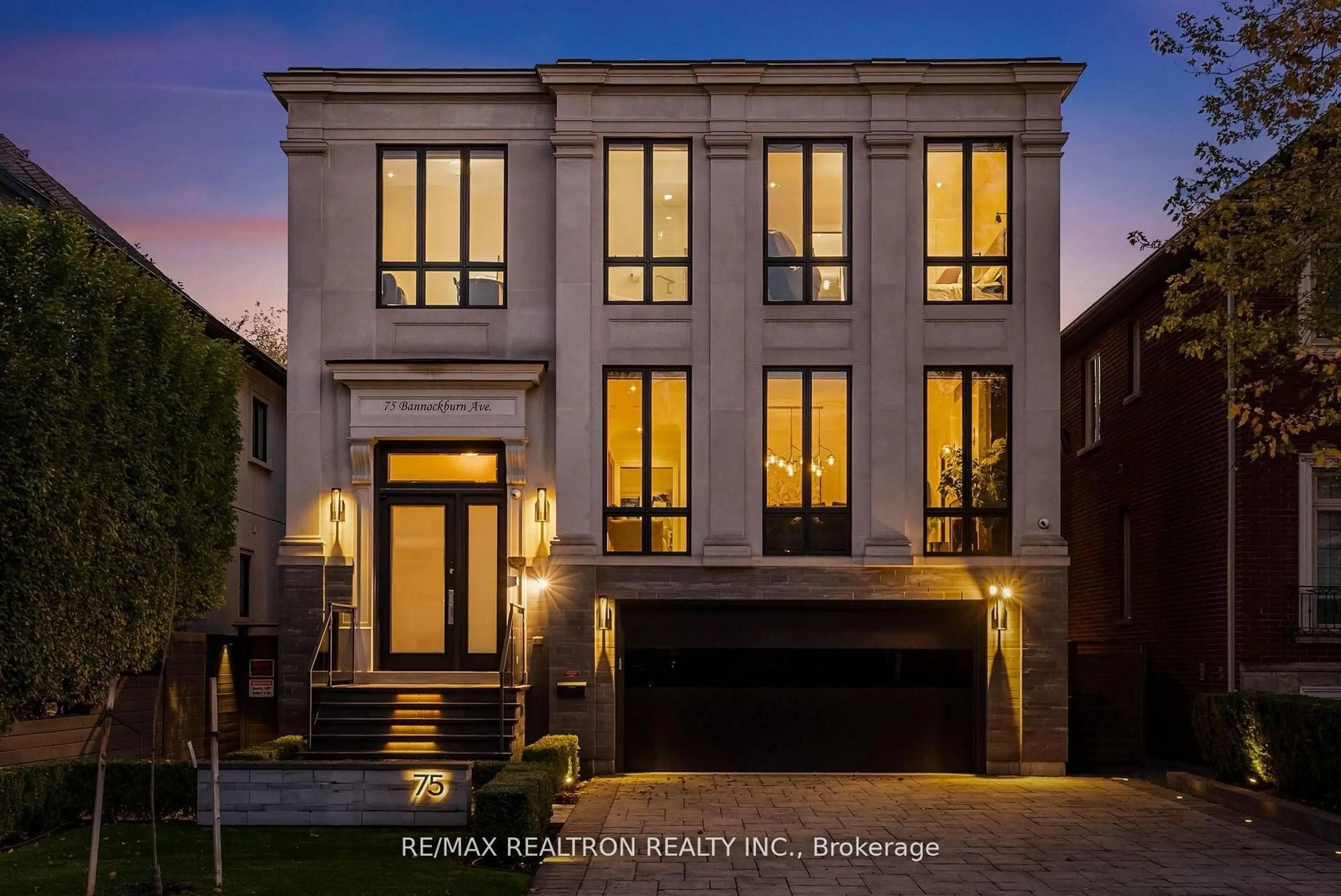 Home with brick exterior material, street for 75 Bannockburn Ave, Toronto Ontario M5M 2M9