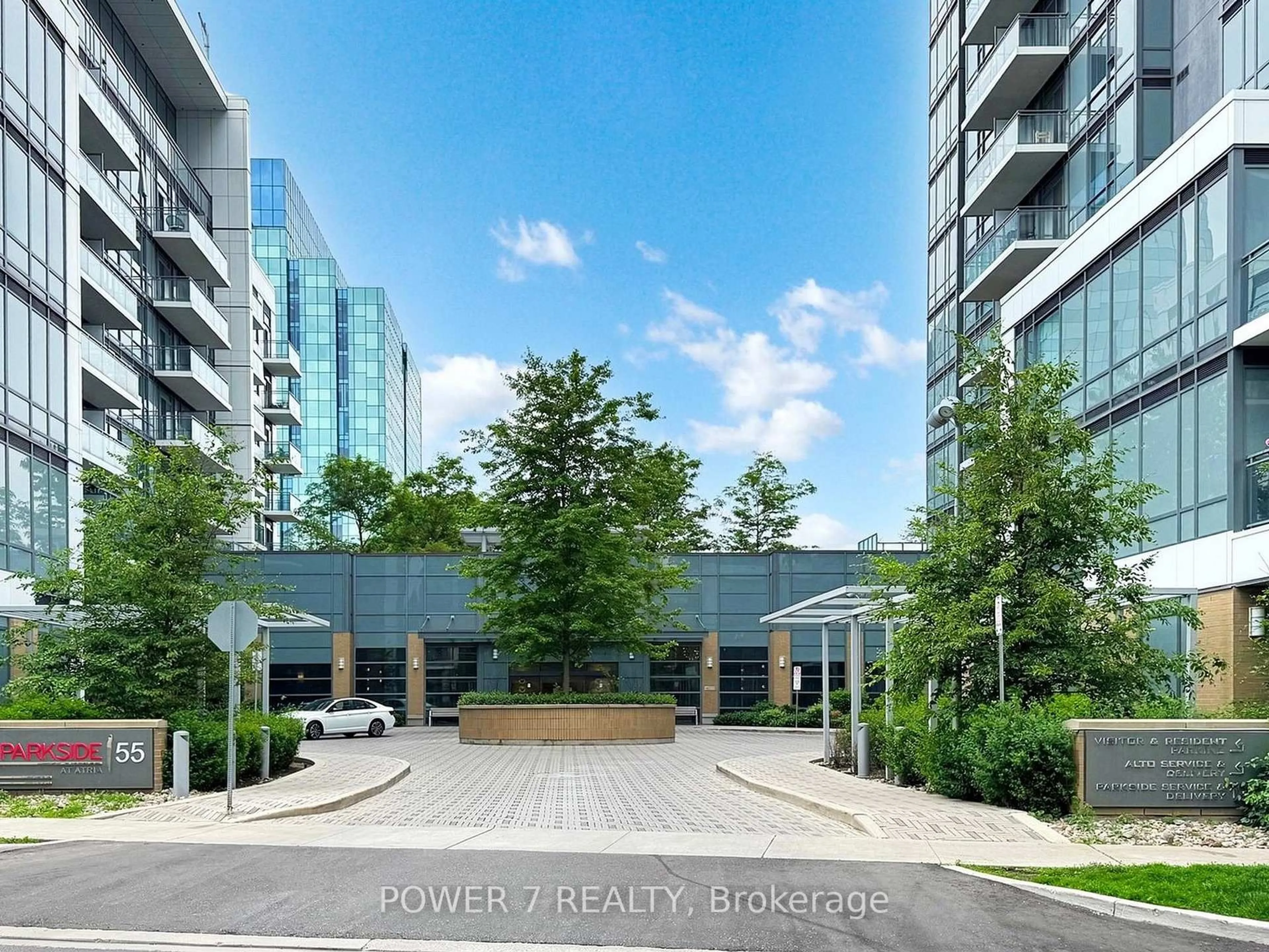 Indoor foyer for 55 Ann O'reilly Rd #2710, Toronto Ontario M2J 0E1