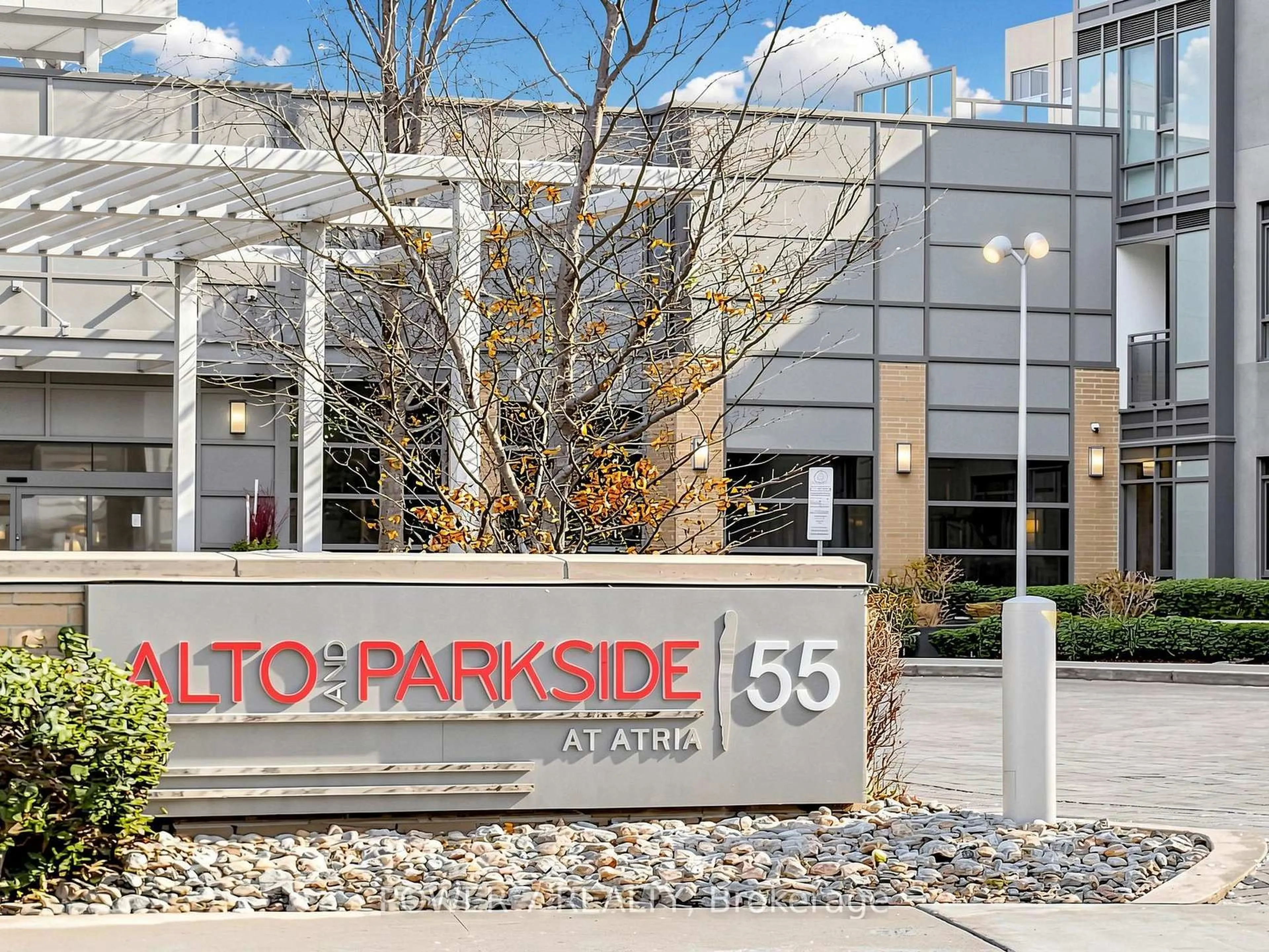 Patio, building for 55 Ann O'reilly Rd #2710, Toronto Ontario M2J 0E1