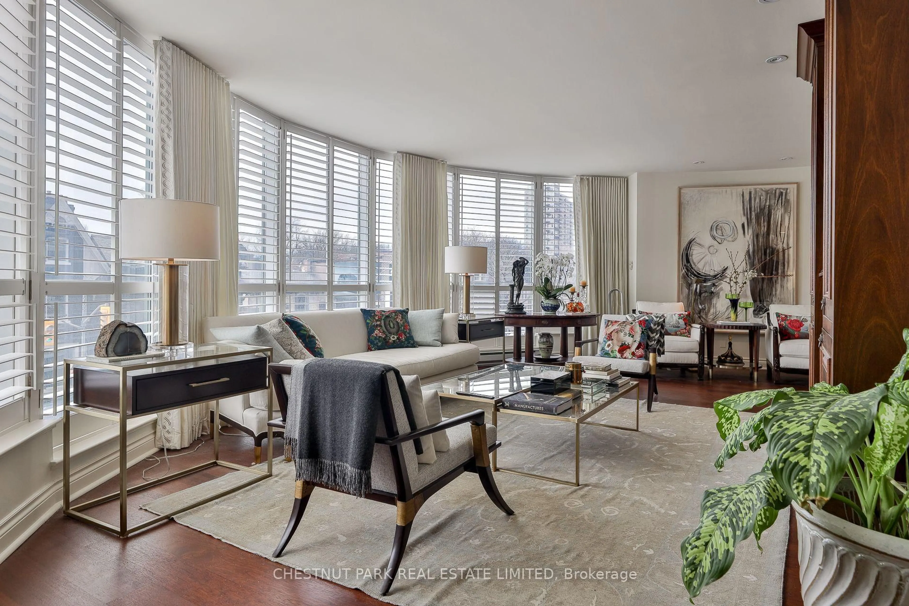 Living room with furniture, unknown for 77 Avenue Rd #204, Toronto Ontario M5R 3R8