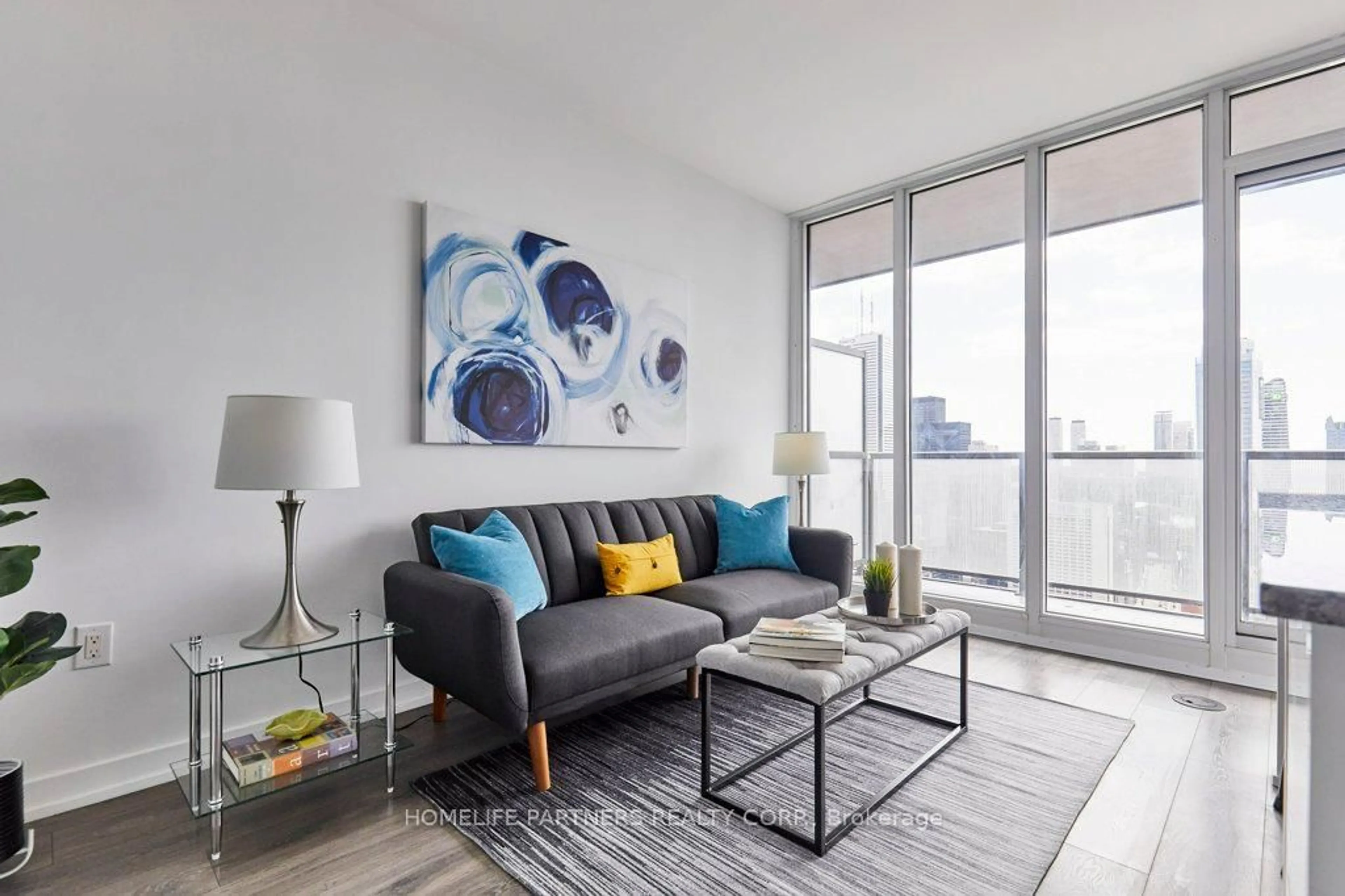 Living room with furniture, unknown for 426 University Ave #P306, Toronto Ontario M5G 1S9