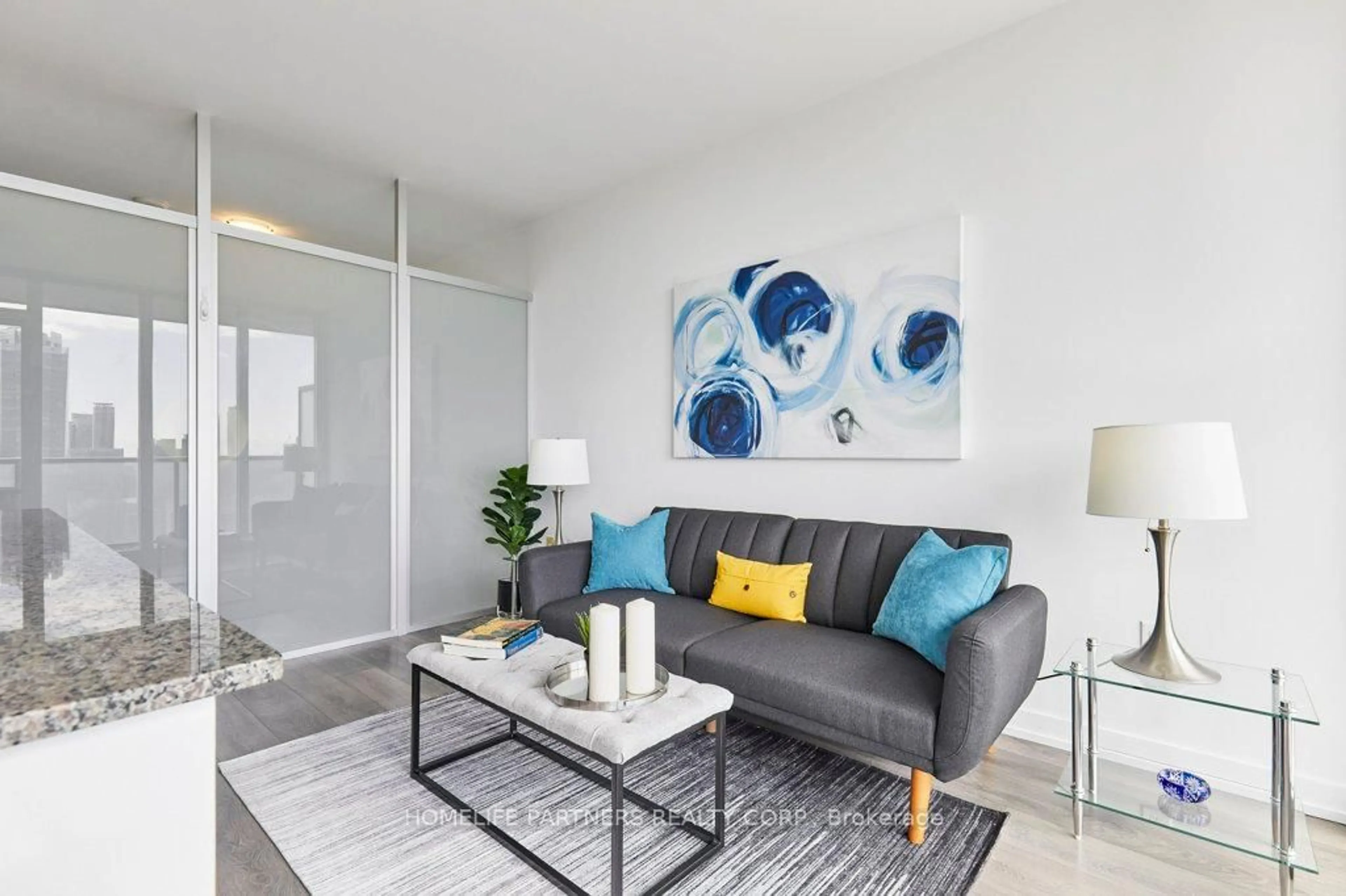 Living room with furniture, unknown for 426 University Ave #P306, Toronto Ontario M5G 1S9