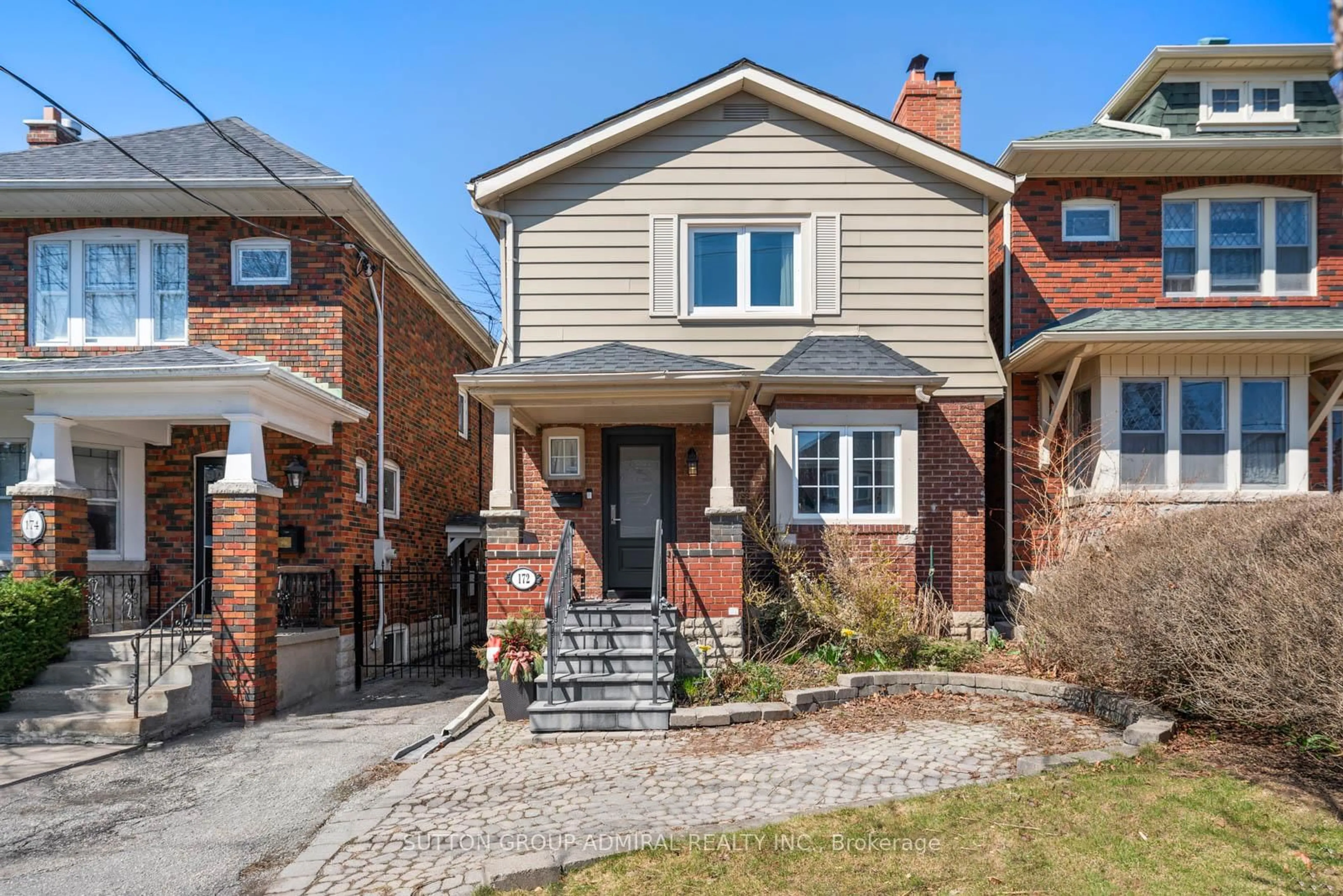Home with brick exterior material, street for 172 Melrose Ave, Toronto Ontario M5M 1Z1