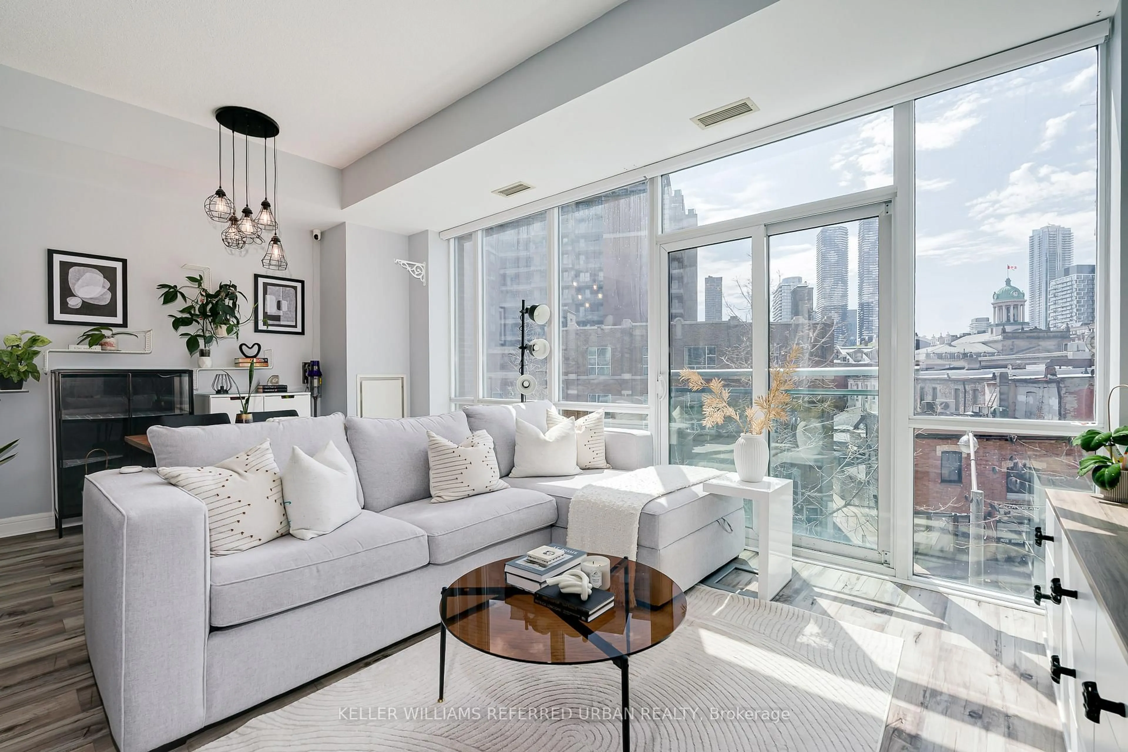 Living room with furniture, unknown for 112 George St #S325, Toronto Ontario M5A 2M5