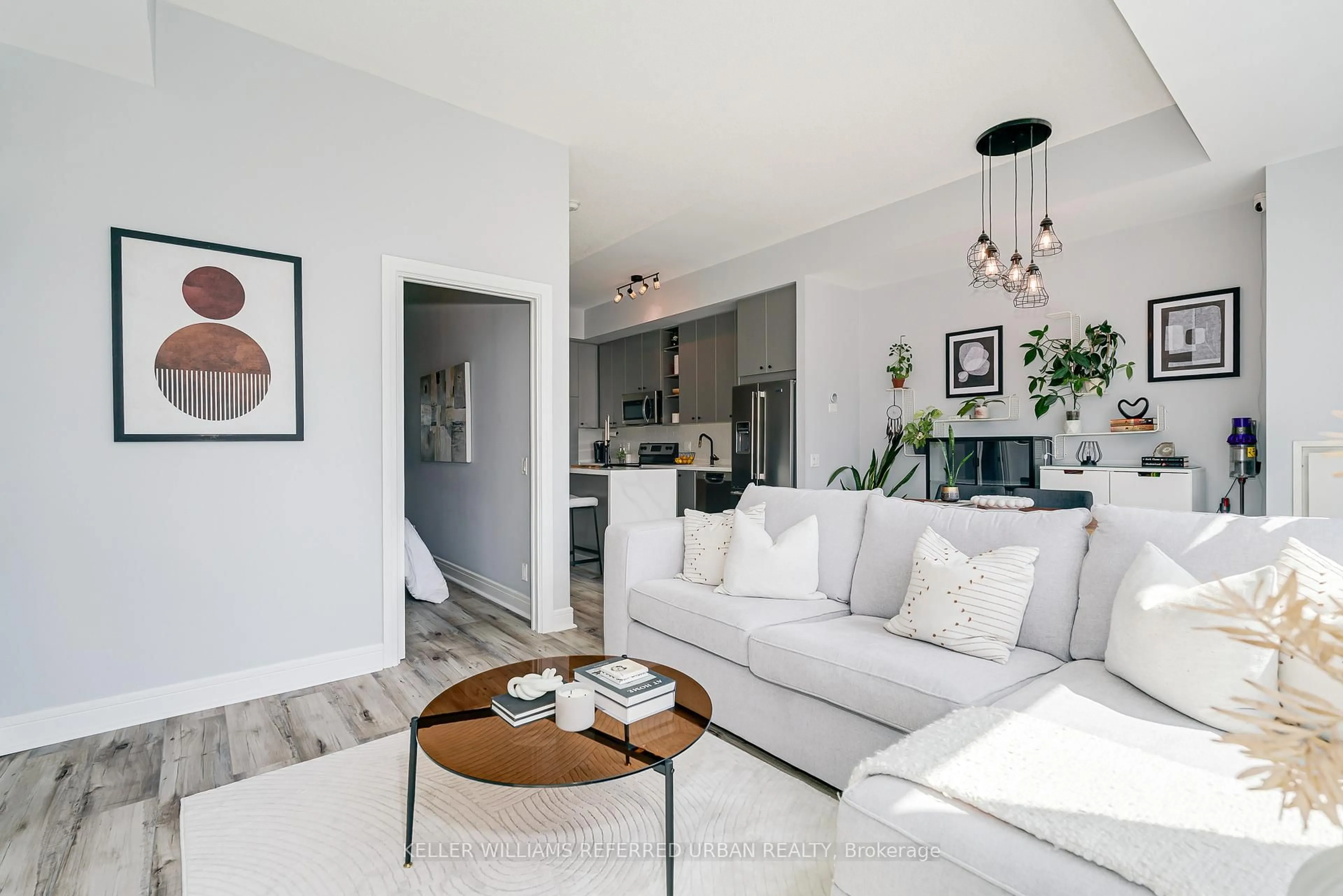 Living room with furniture, unknown for 112 George St #S325, Toronto Ontario M5A 2M5