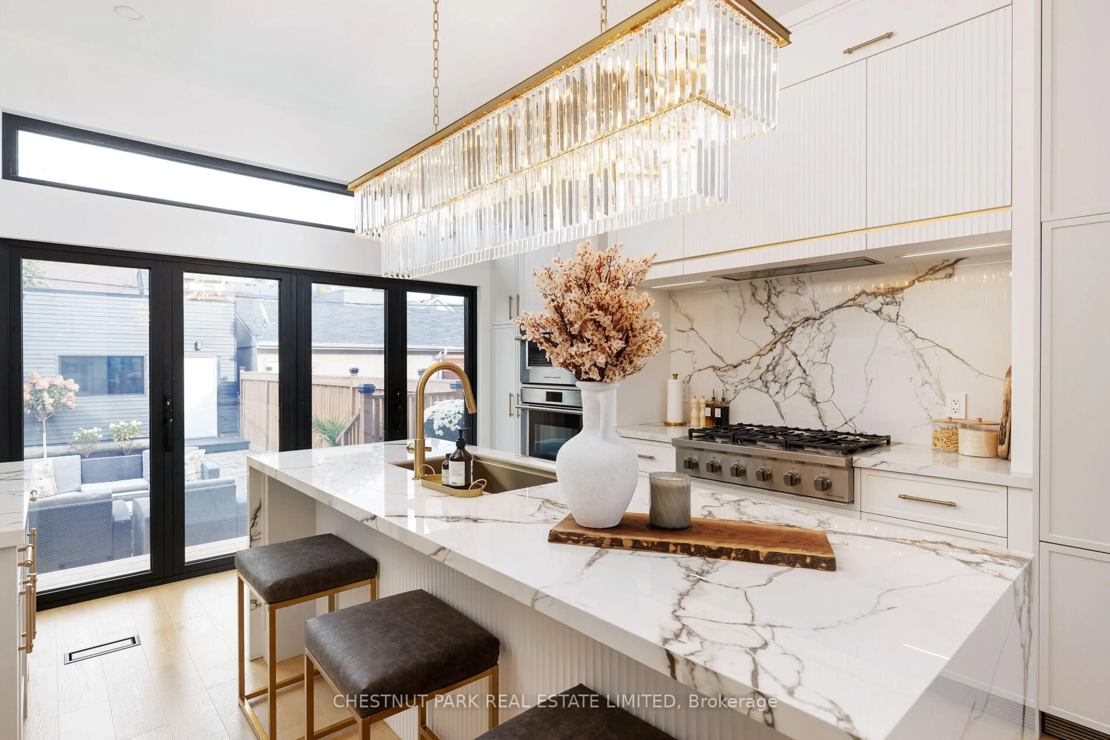 Contemporary kitchen, ceramic/tile floor for 269 Euclid Ave, Toronto Ontario M6J 2K1