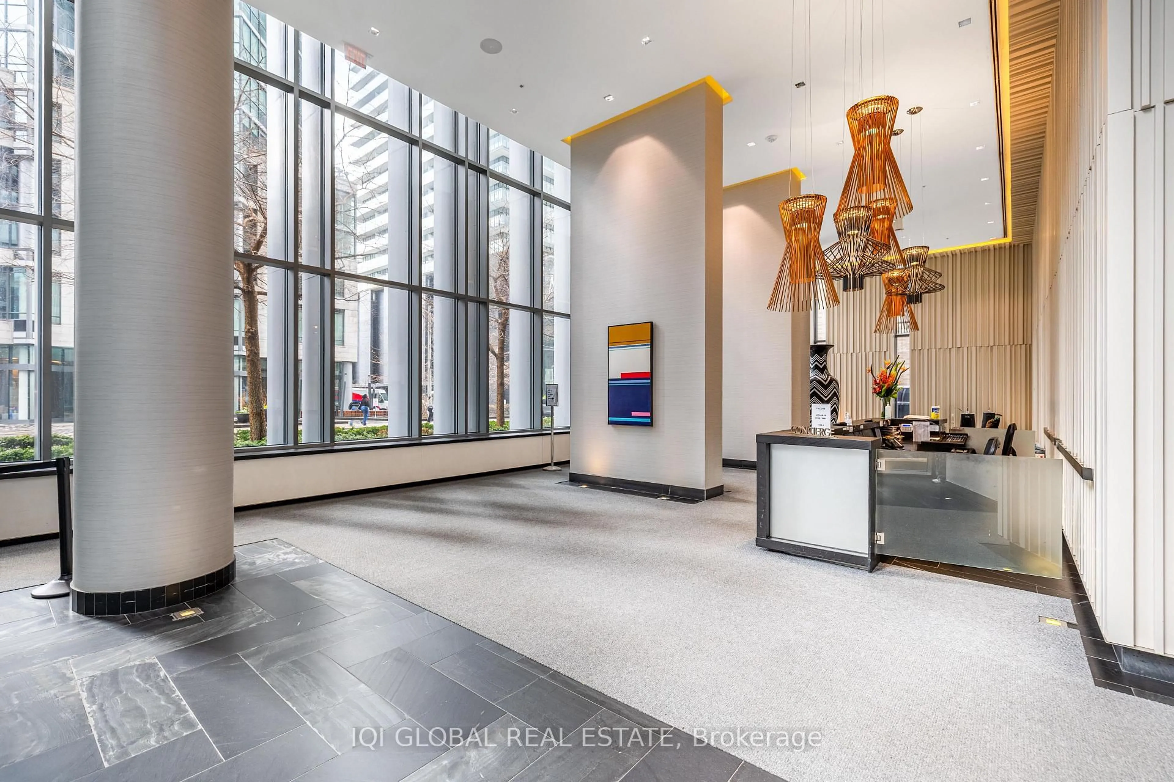 Indoor foyer for 42 Charles St #2304, Toronto Ontario M4Y 0B7