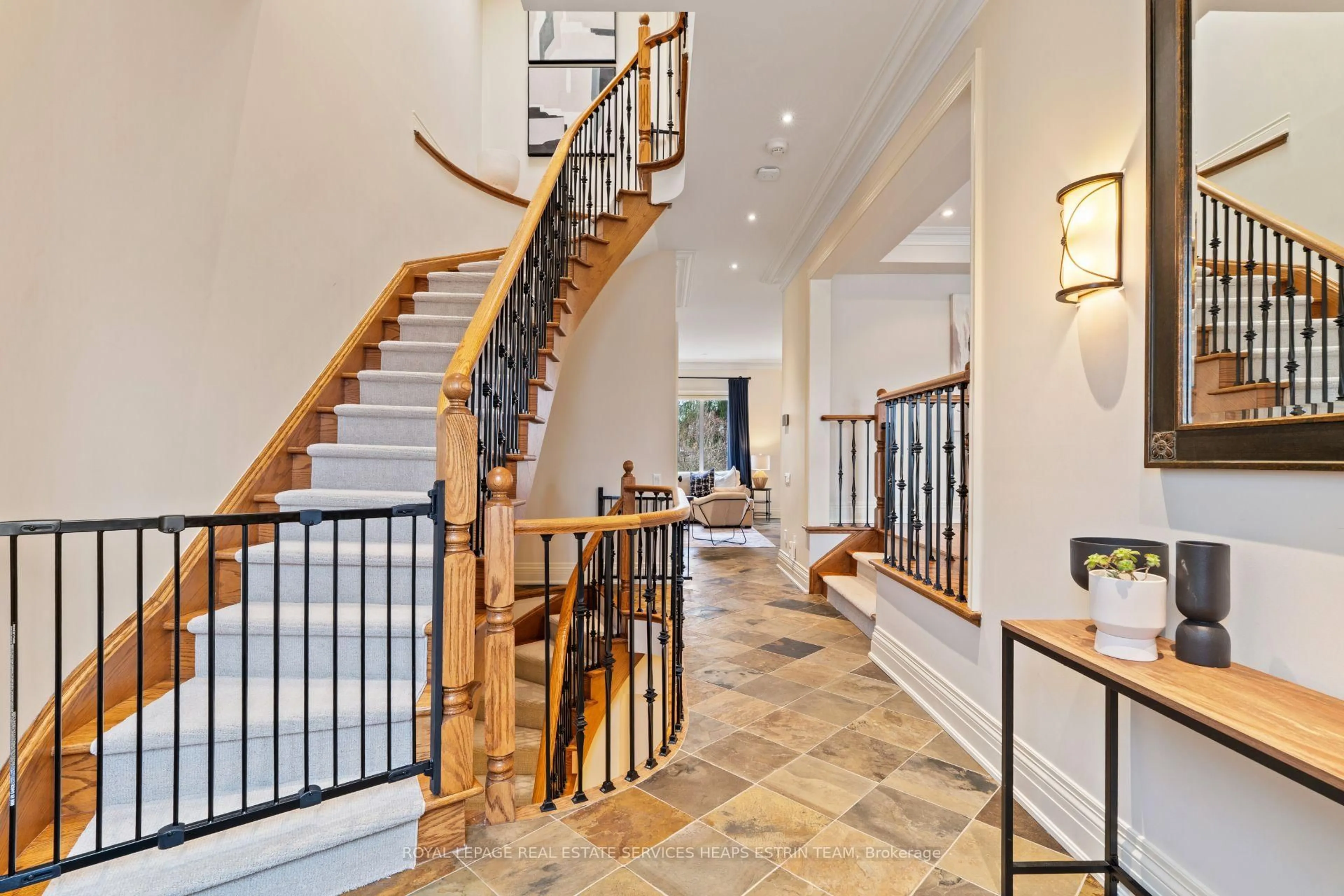 Indoor foyer for 343 Laird Dr, Toronto Ontario M4G 3Y1