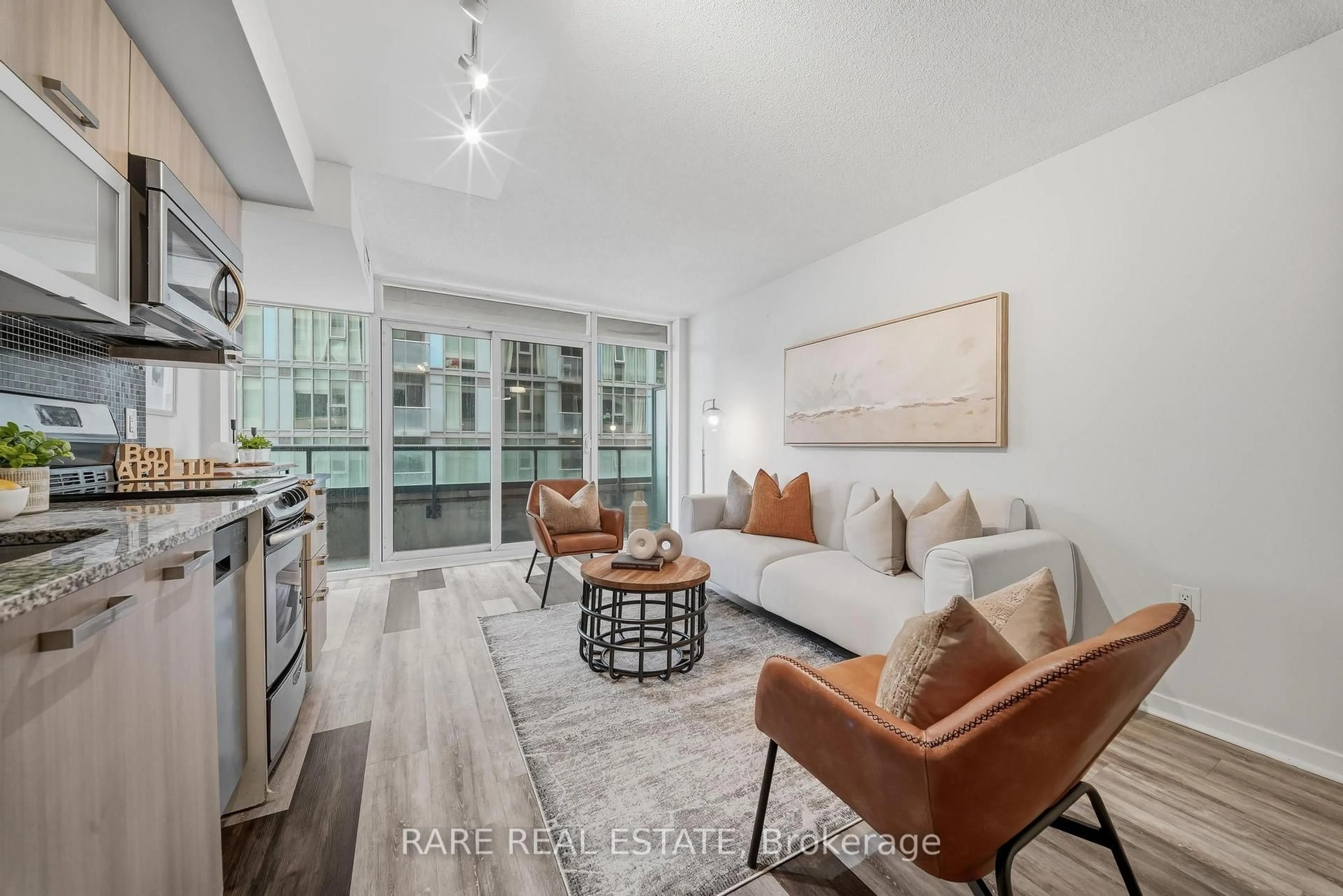 Living room with furniture, unknown for 36 Lisgar St #518 W, Toronto Ontario M6J 3G2