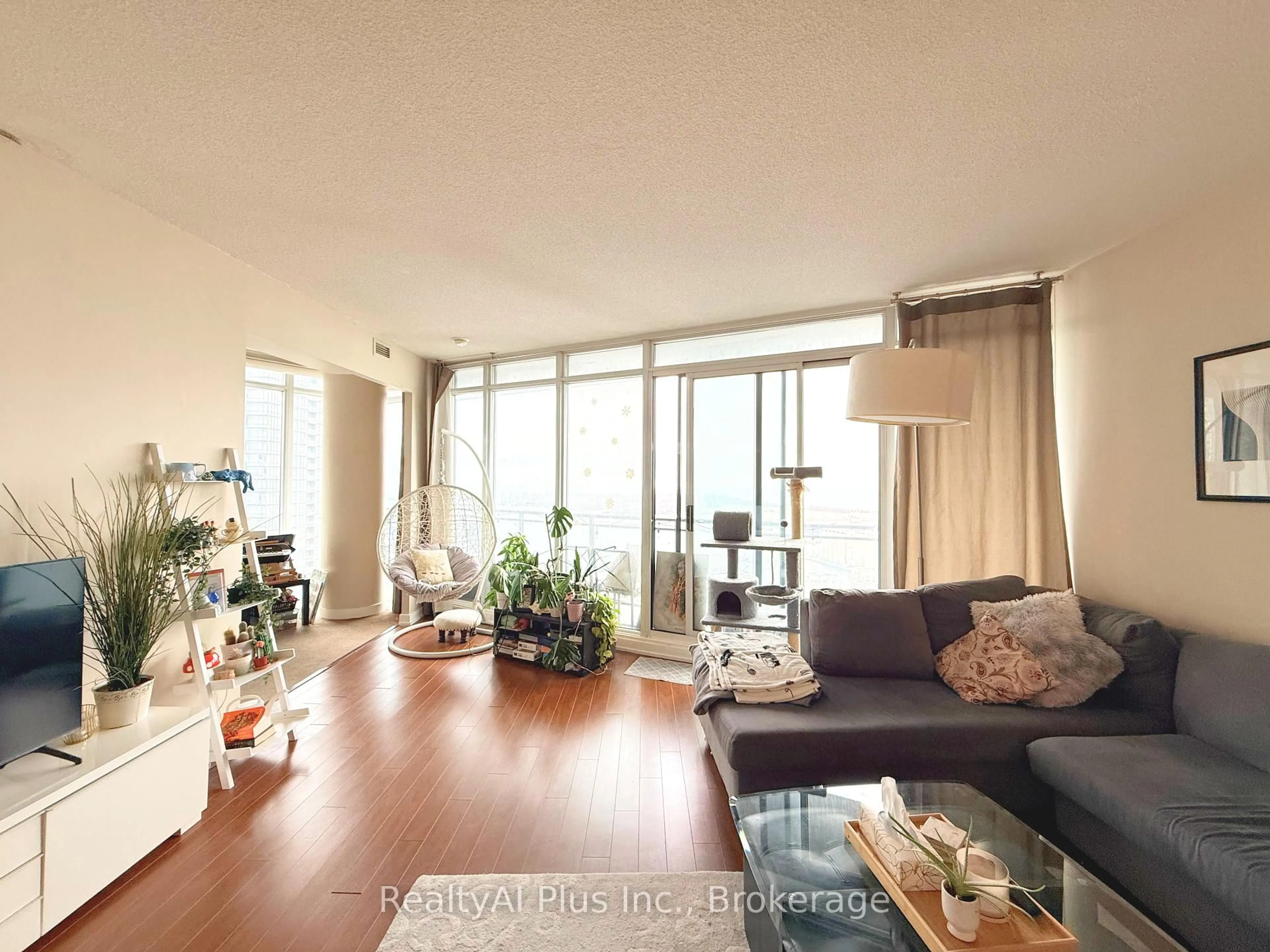 Living room with furniture, unknown for 25 Capreol Crt #3311, Toronto Ontario M5V 3Z7