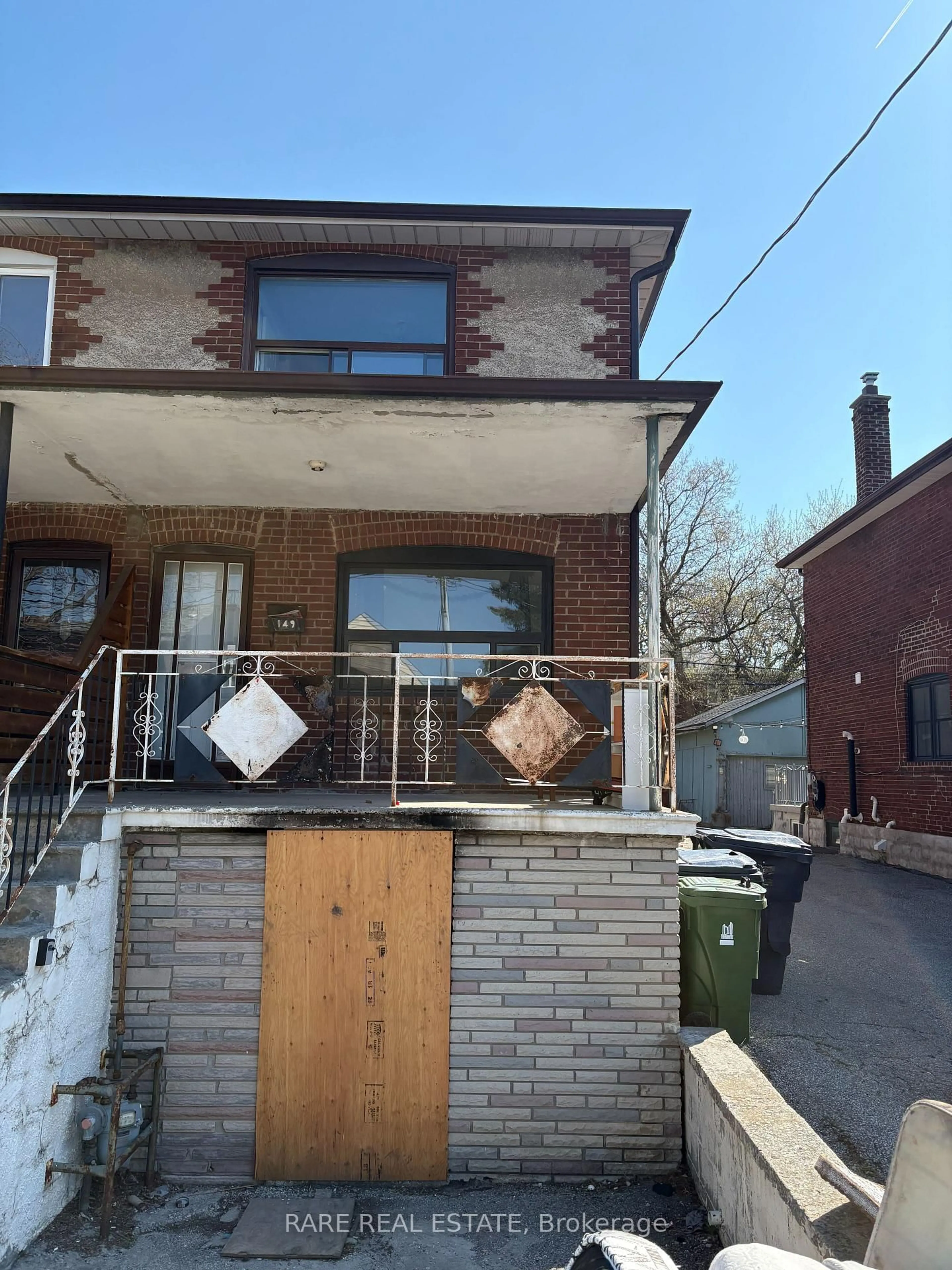Home with brick exterior material, street for 149 Atlas Ave, Toronto Ontario M6C 3P4